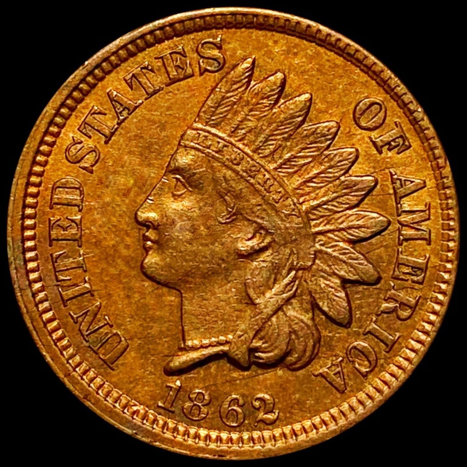 1862 Indian Head Penny UNCIRCULATED (1 of 2)