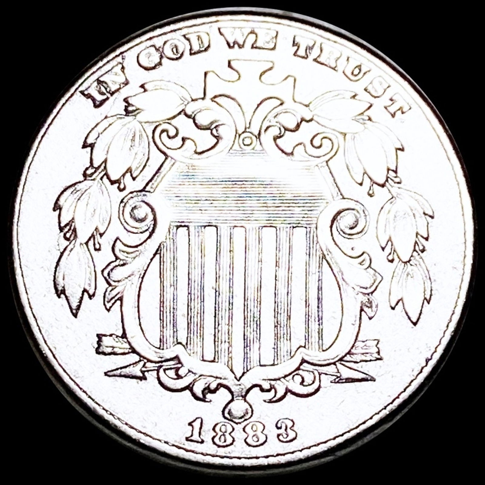 1883 Shield Nickel UNCIRCULATED (1 of 2)