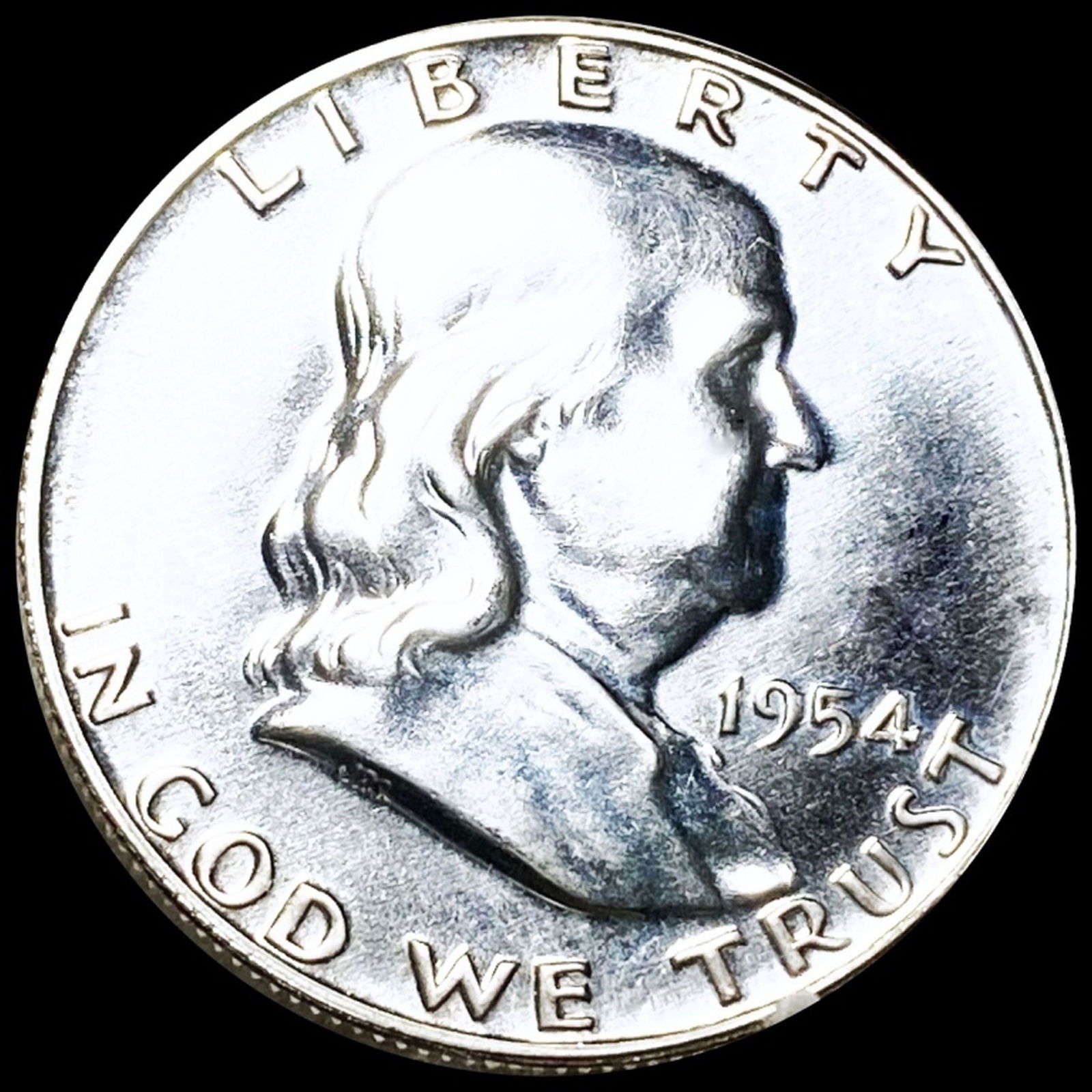 1954 Franklin Half Dollar GEM PROOF (1 of 2)