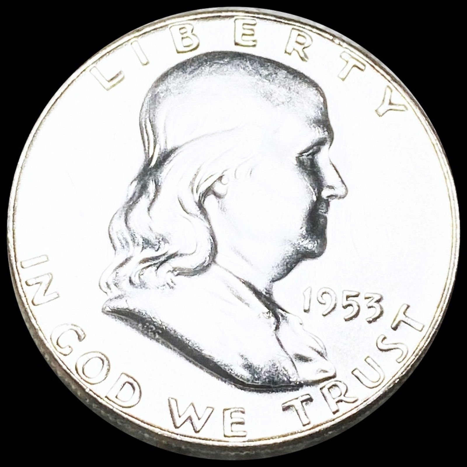1953 Franklin Half Dollar CHOICE PROOF (1 of 2)