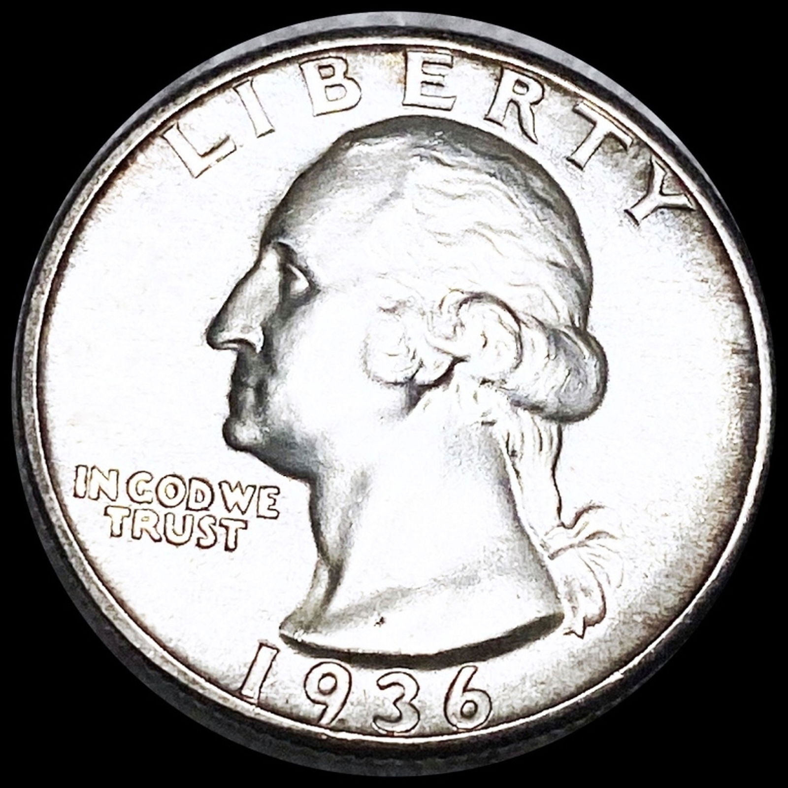 1936 Washington Silver Quarter UNCIRCULATED (1 of 2)