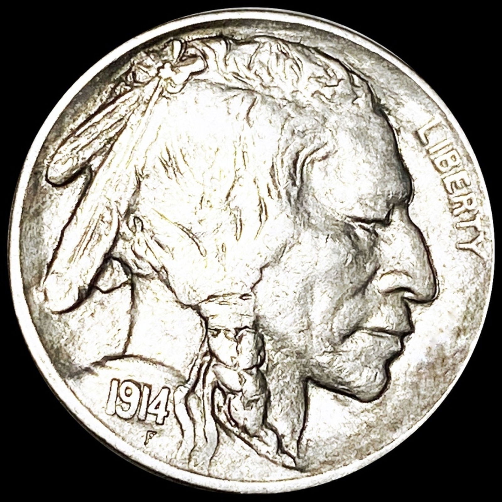 1914 Buffalo Head Nickel NEARLY UNCIRCULATED (1 of 2)