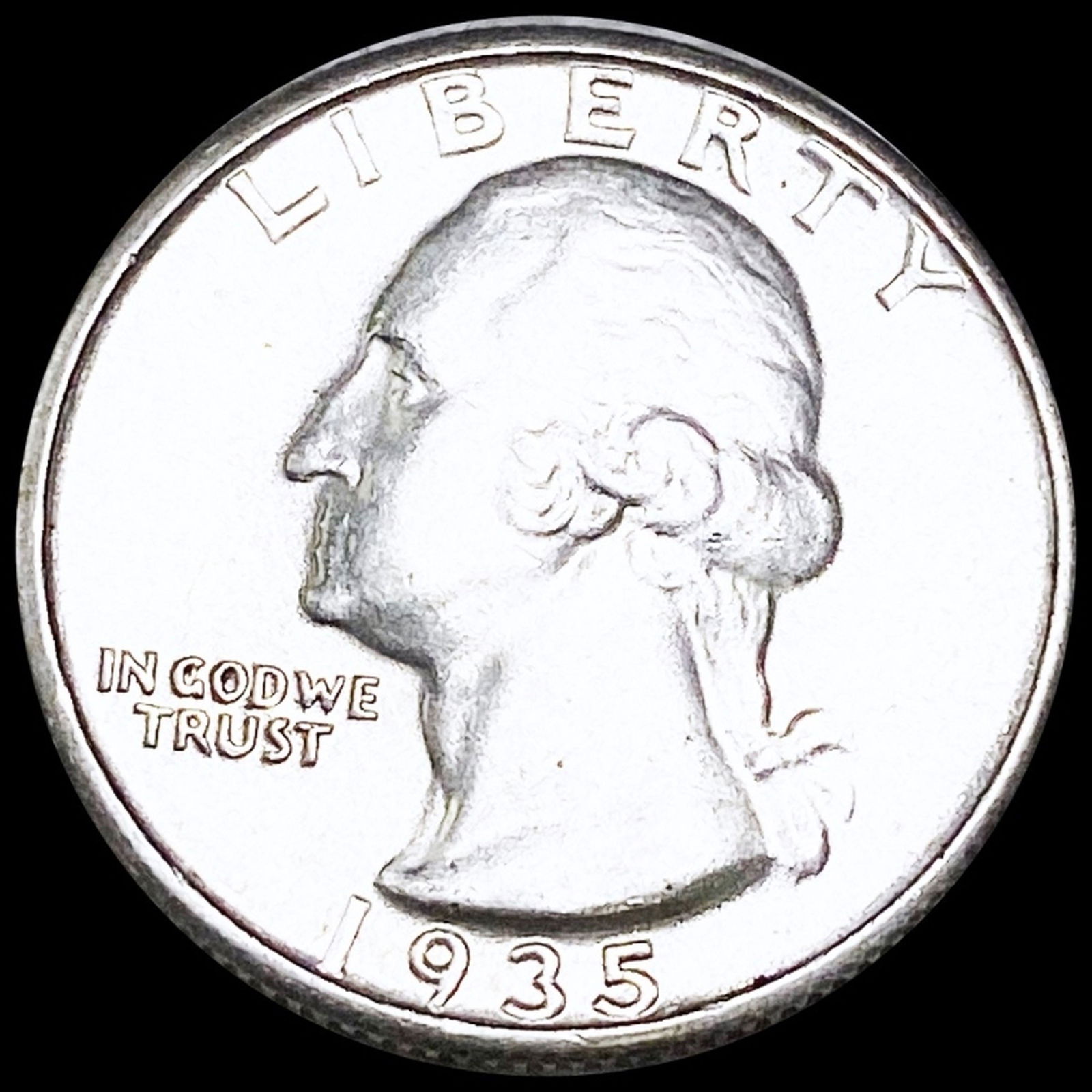 1935 Washington Silver Quarter UNCIRCULATED (1 of 2)