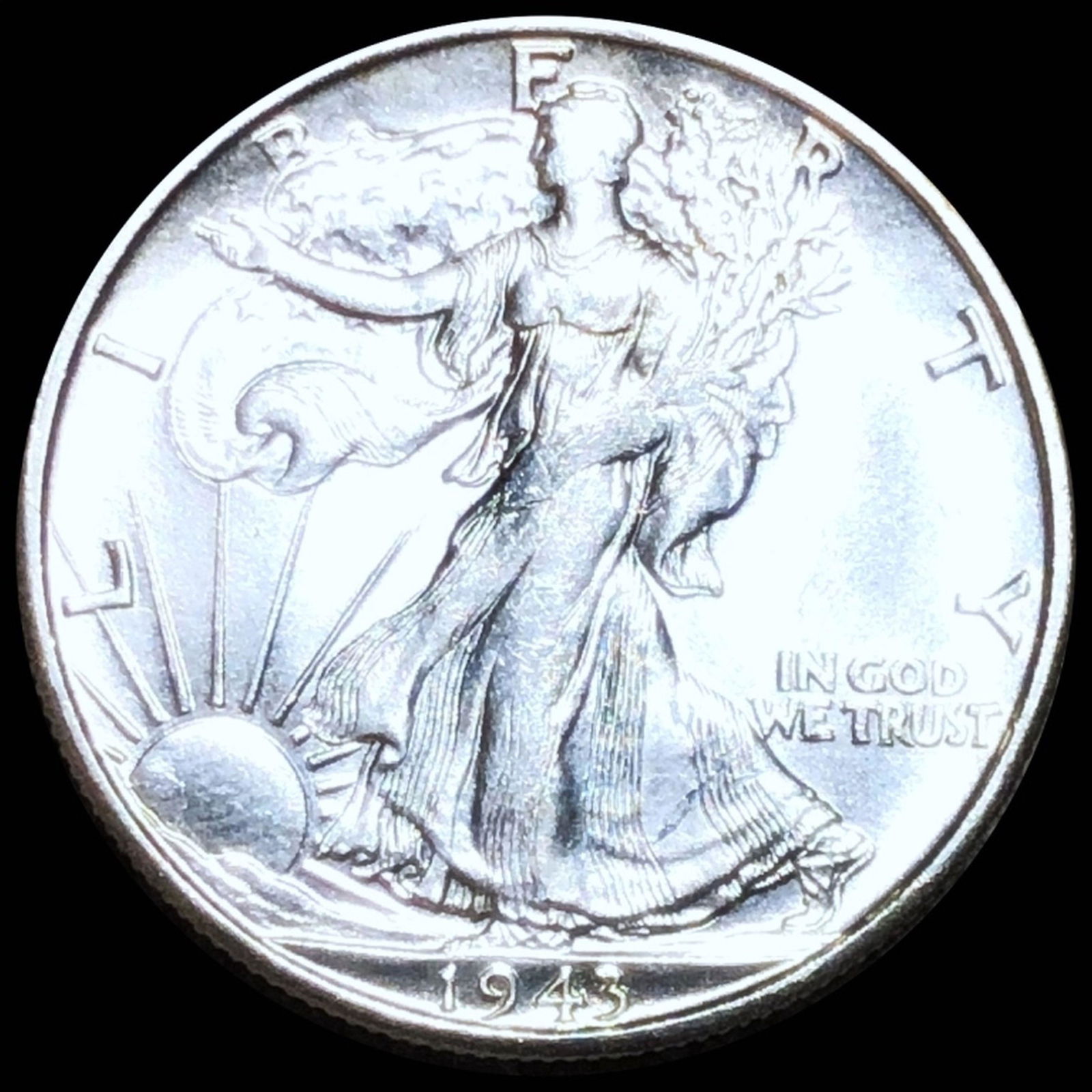 1943-S Walking Half Dollar UNCIRCULATED (1 of 2)