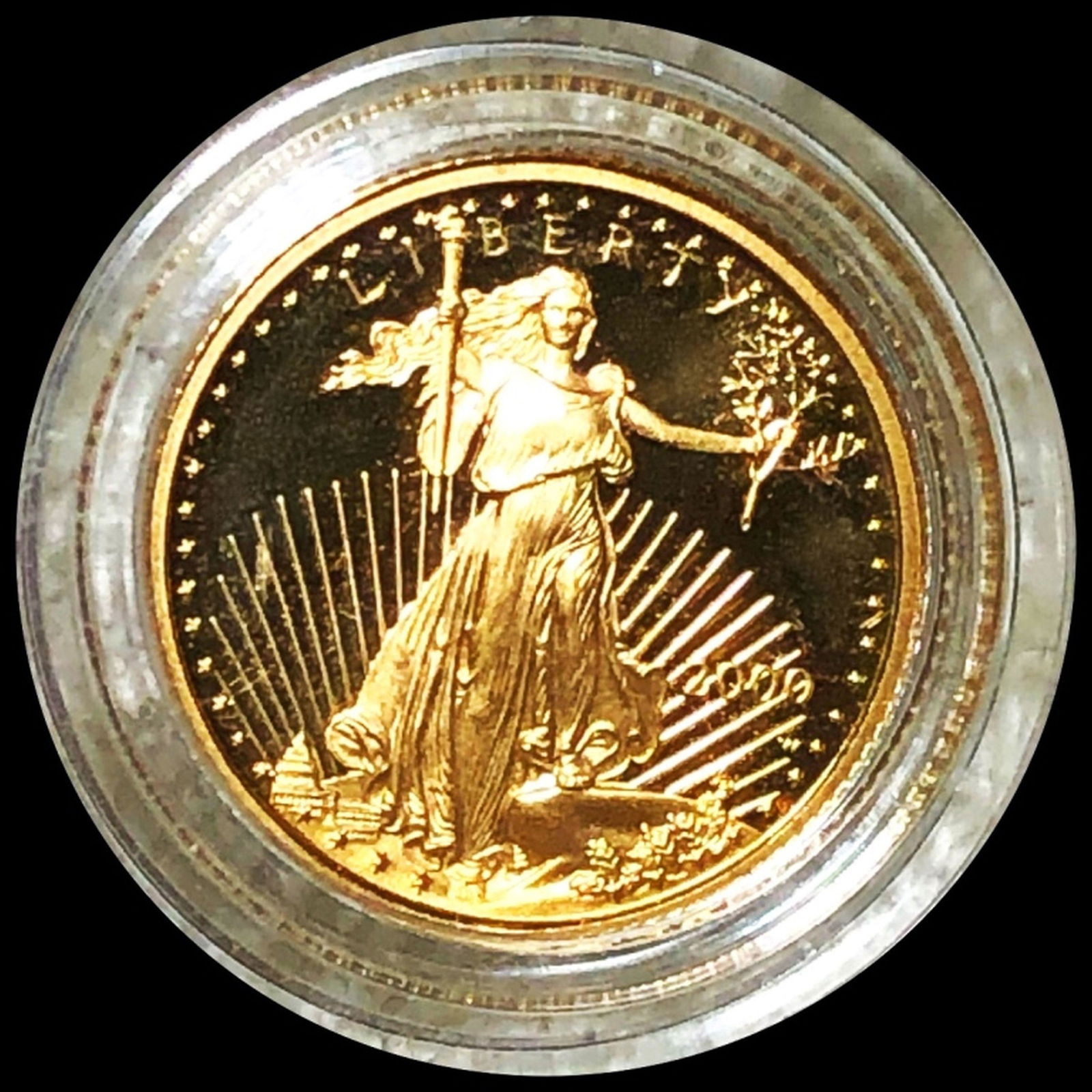 1986-2021 $5 Gold Half Eagle 110th Oz GEM PROOF (1 of 2)