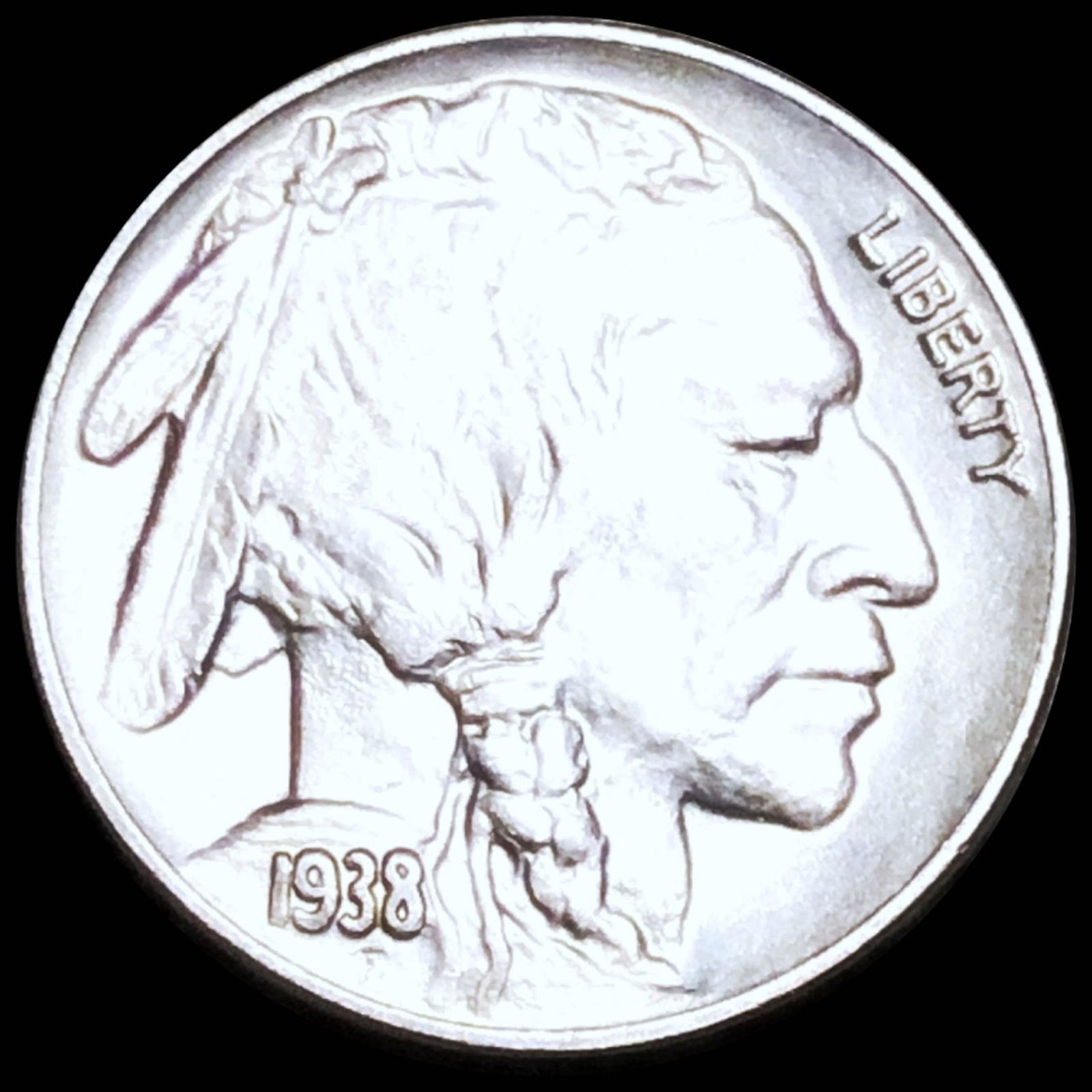 1938-D Buffalo Head Nickel UNCIRCULATED (1 of 2)