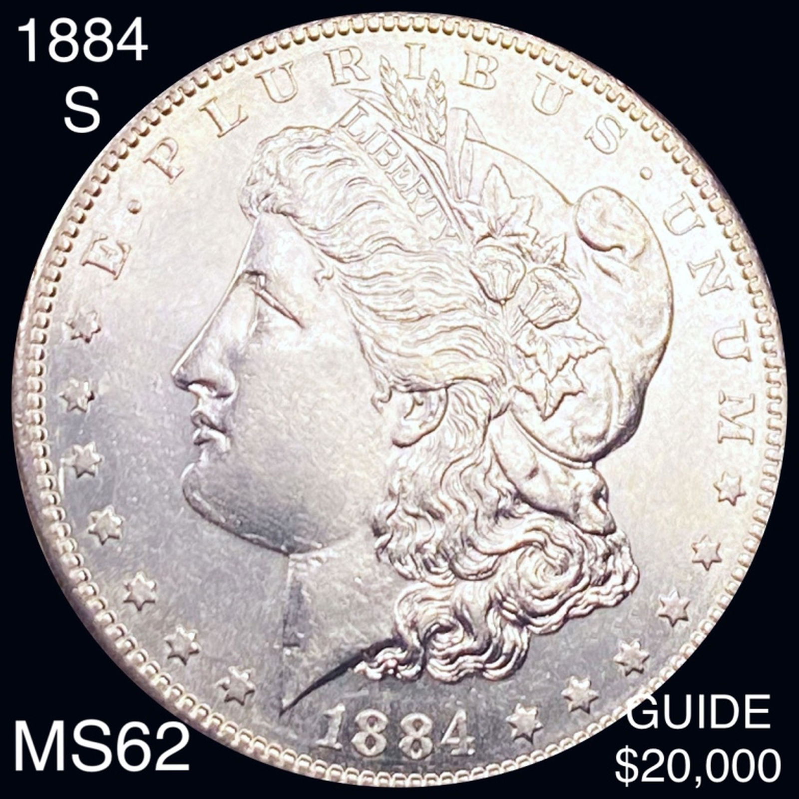 1884-S Morgan Silver Dollar UNCIRCULATED (1 of 2)