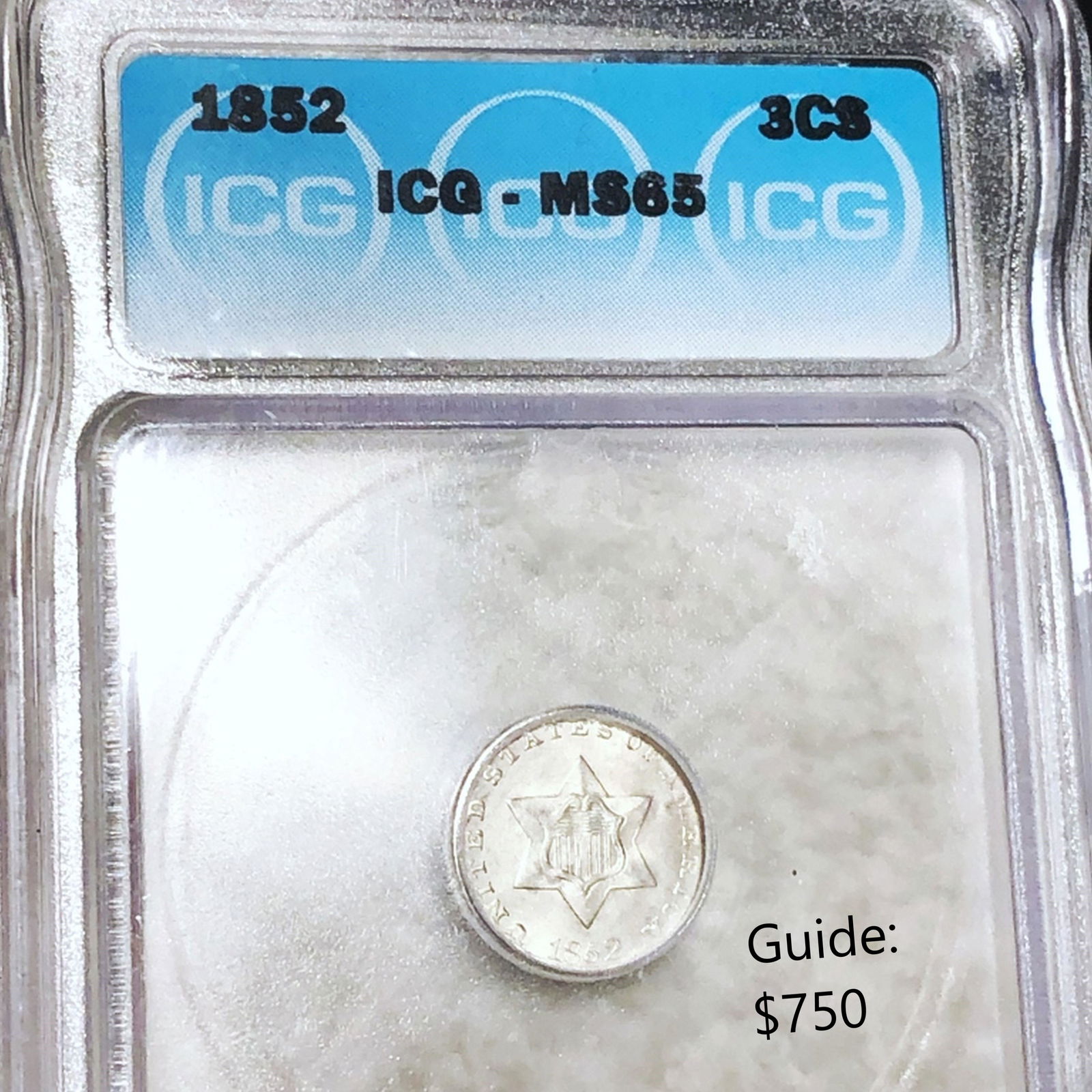1952 Three Cent Silver ICG - MS65 (1 of 2)