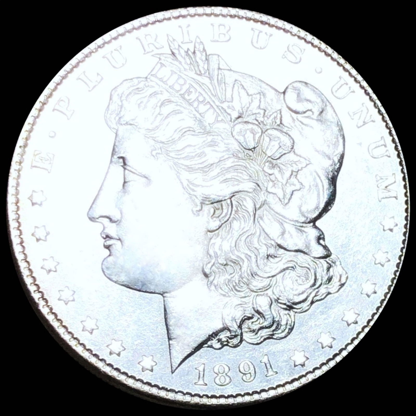1891-S Morgan Silver Dollar UNCIRCULATED (1 of 2)