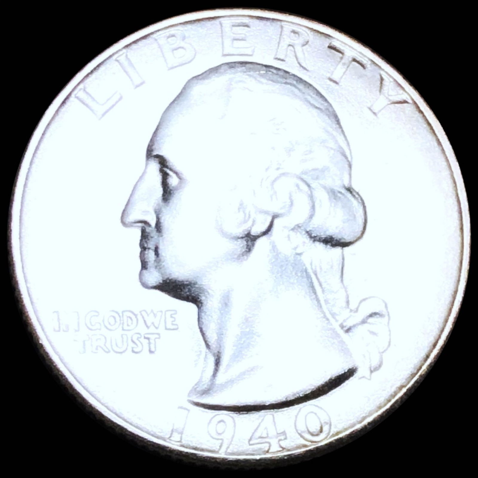 1940-S Washington Silver Quarter UNCIRCULATED (1 of 2)