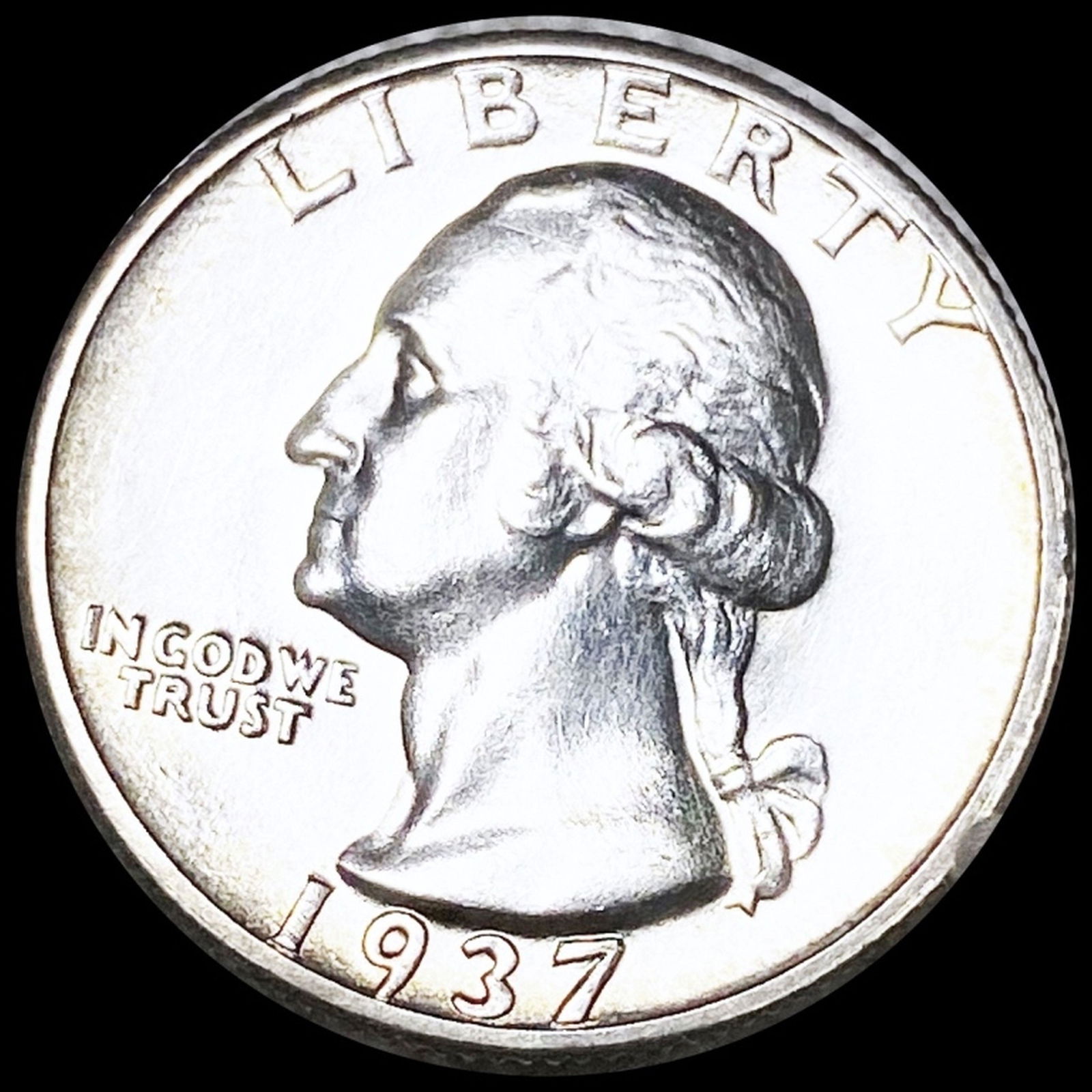 1937-D Washington Silver Quarter UNCIRCULATED (1 of 2)
