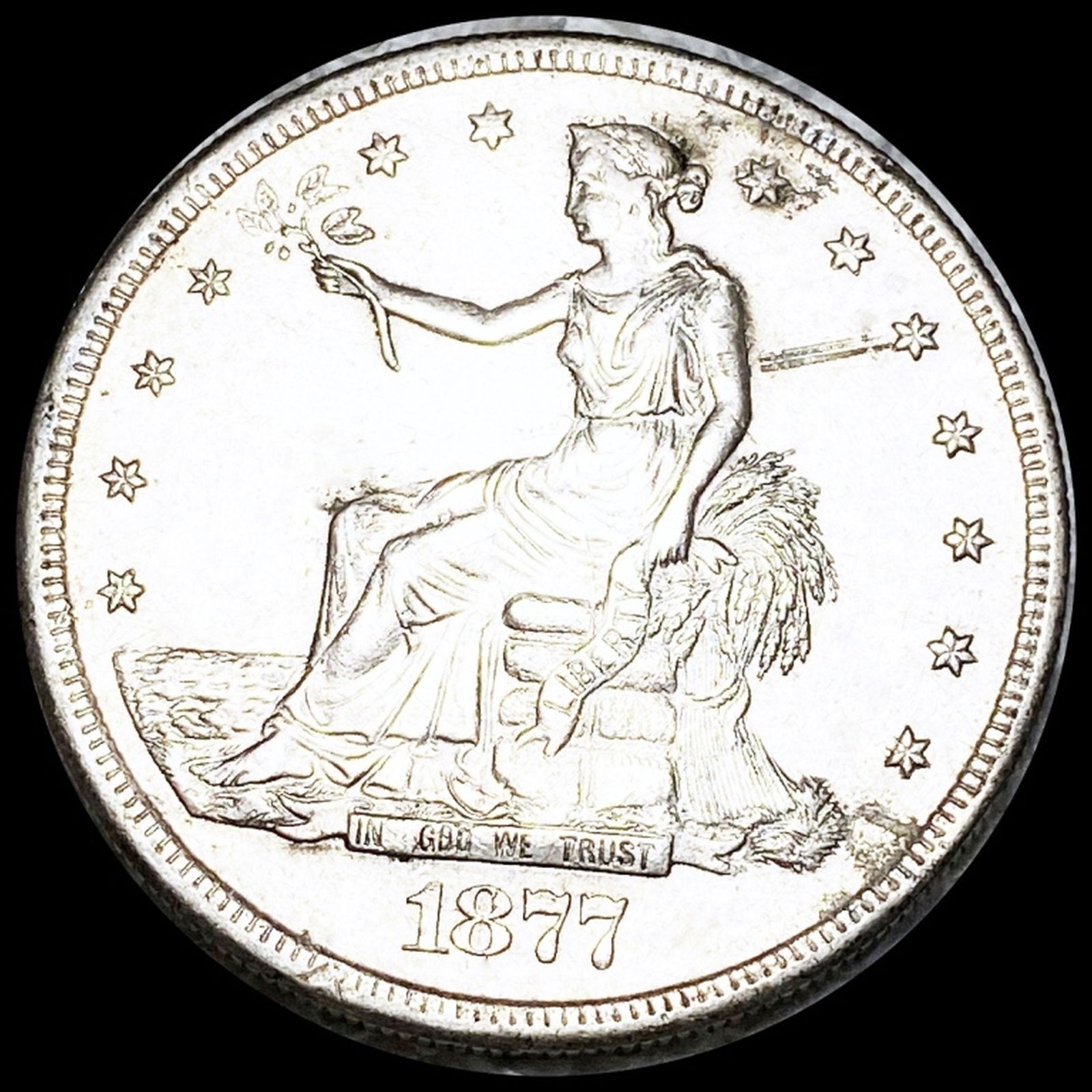 1877-S Silver Trade Dollar UNCIRCULATED (1 of 2)