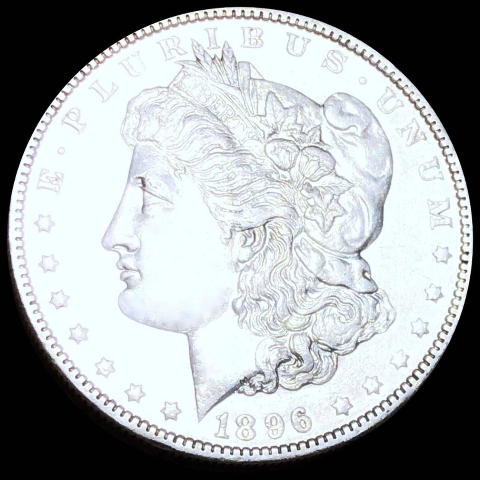 1896-O Morgan Silver Dollar CLOSELY UNC (1 of 2)