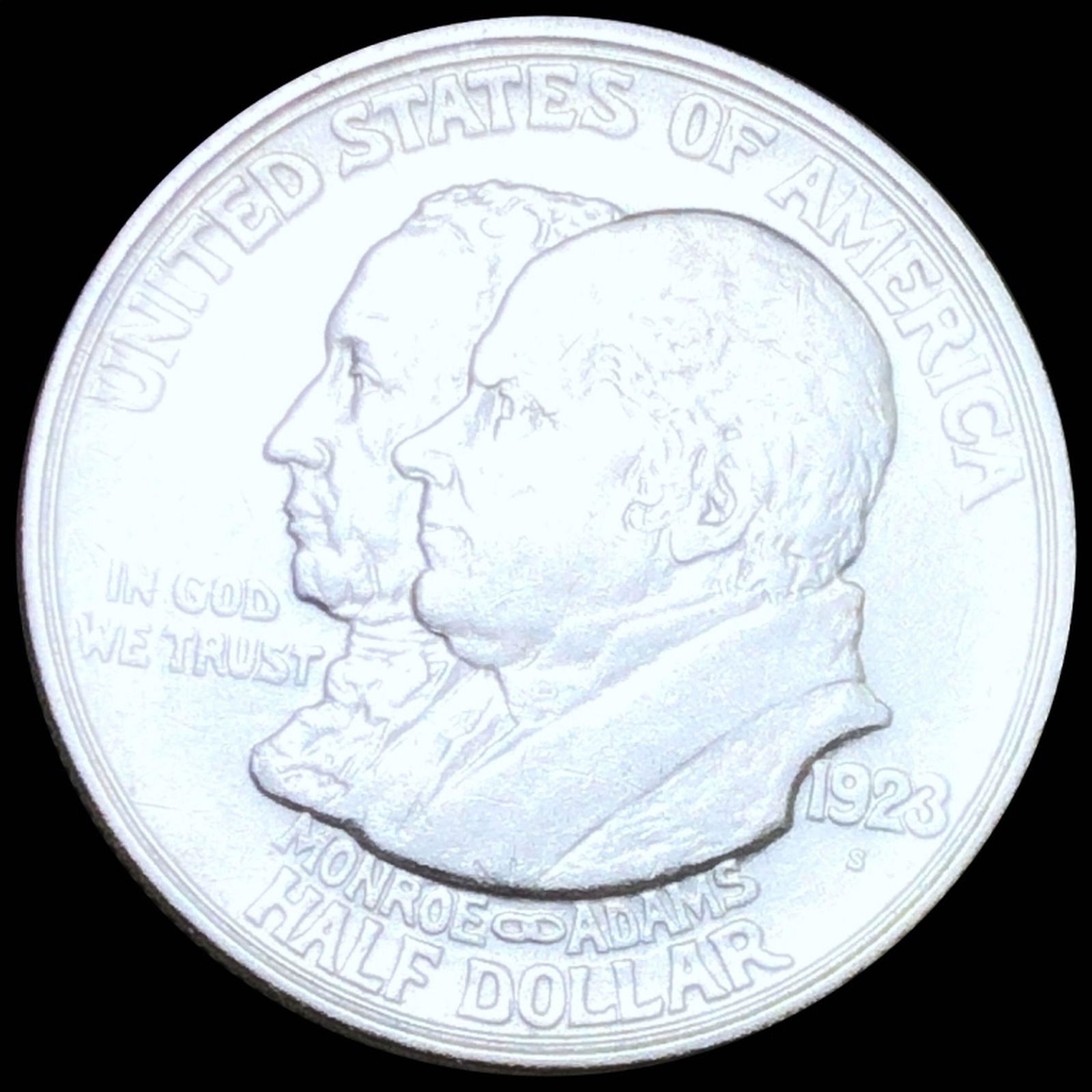 1923-S Monroe Half Dollar NEARLY UNCIRCULATED (1 of 2)