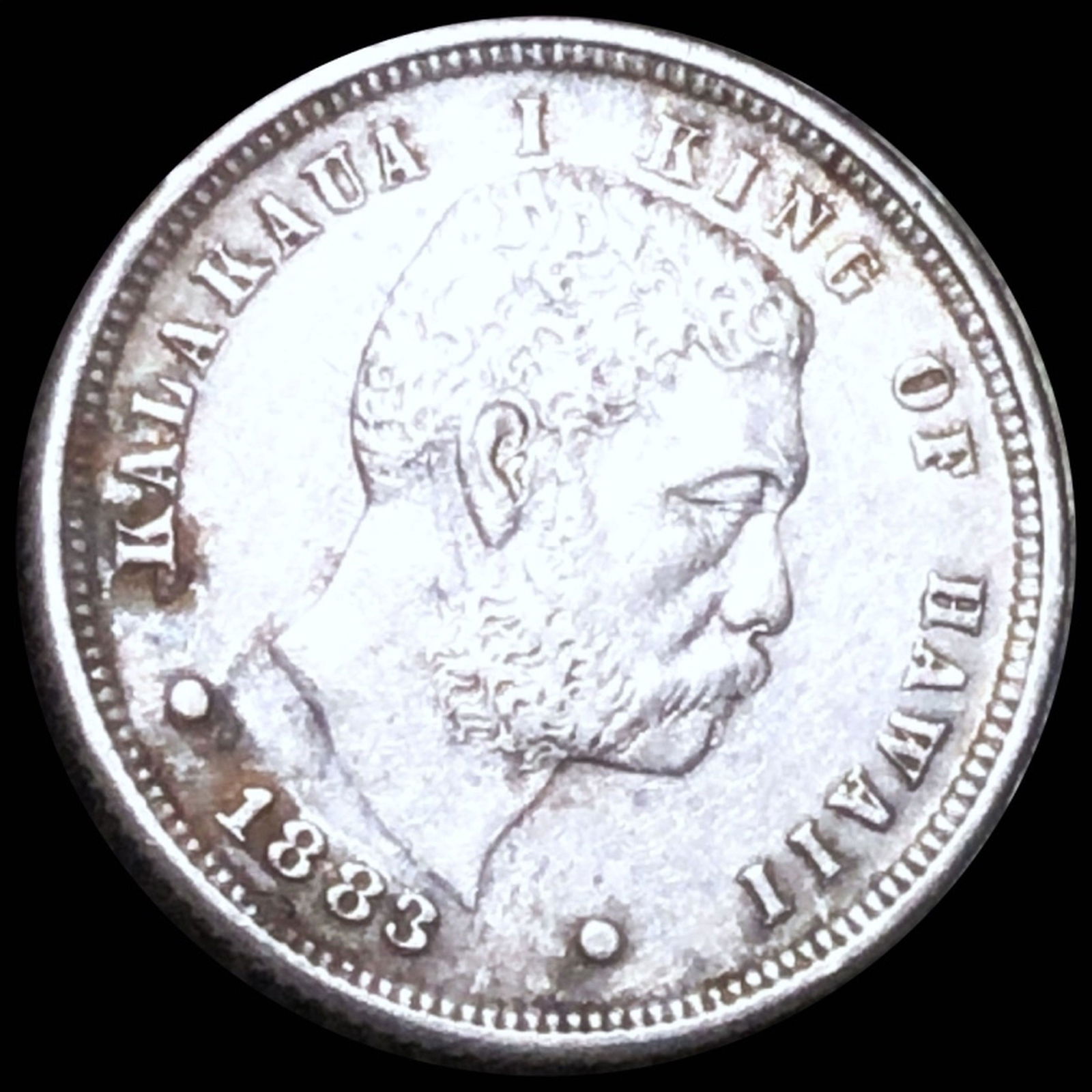 1883 Kingdom Of Hawaii Silver Dime UNCIRCULATED (1 of 2)