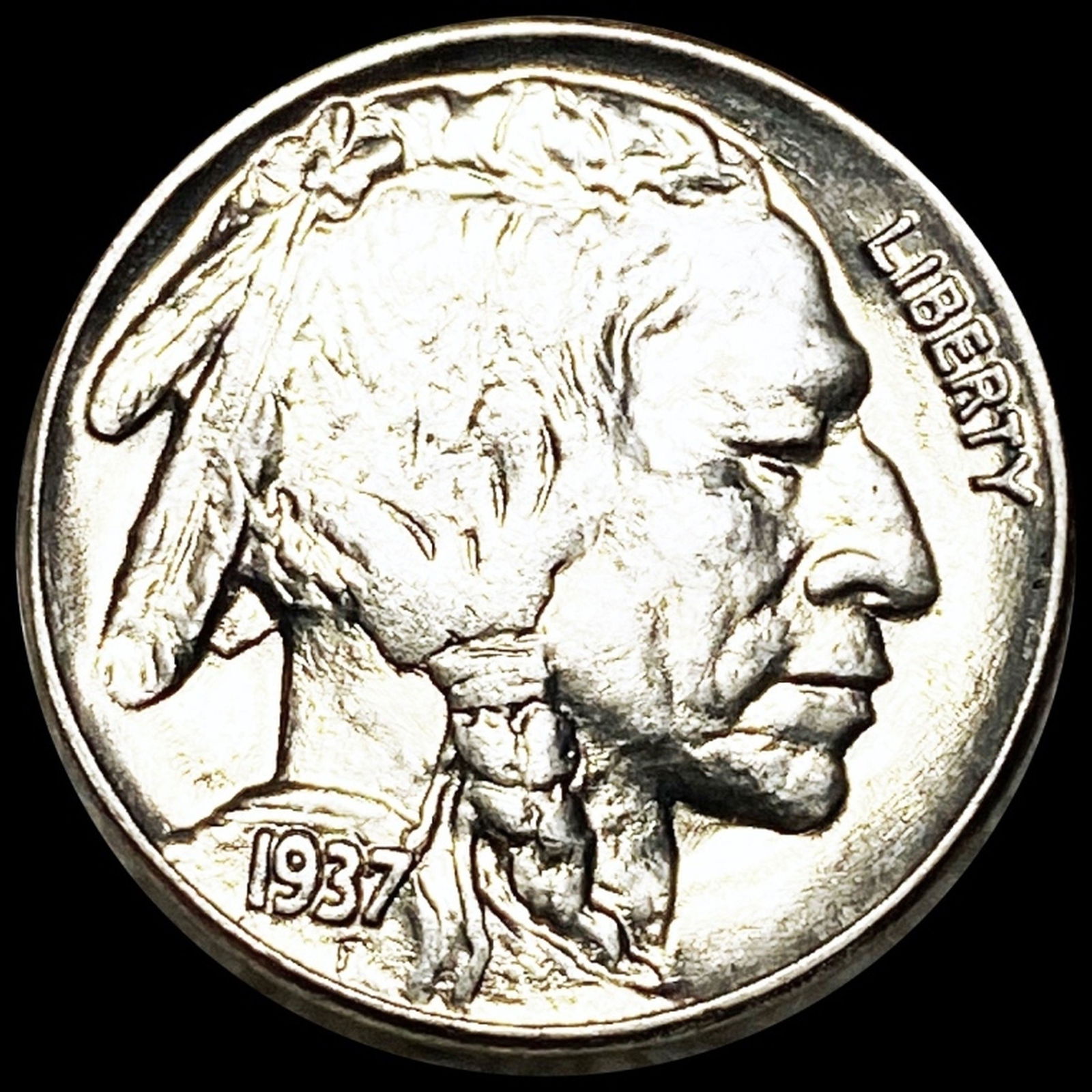 1937 Buffalo Head Nickel UNCIRCULATED (1 of 2)
