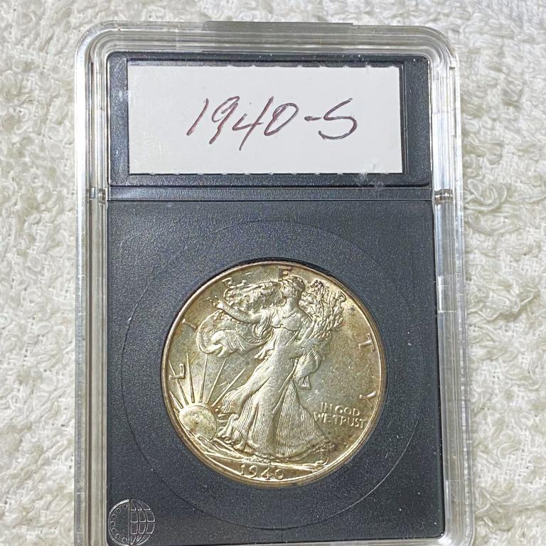 1940-S Walking Half Dollar UNCIRCULATED (1 of 2)