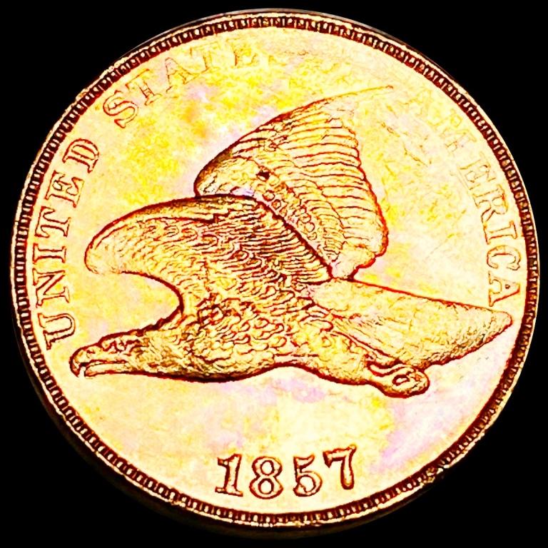 1857 Flying Eagle Cent UNCIRCULATED (1 of 2)