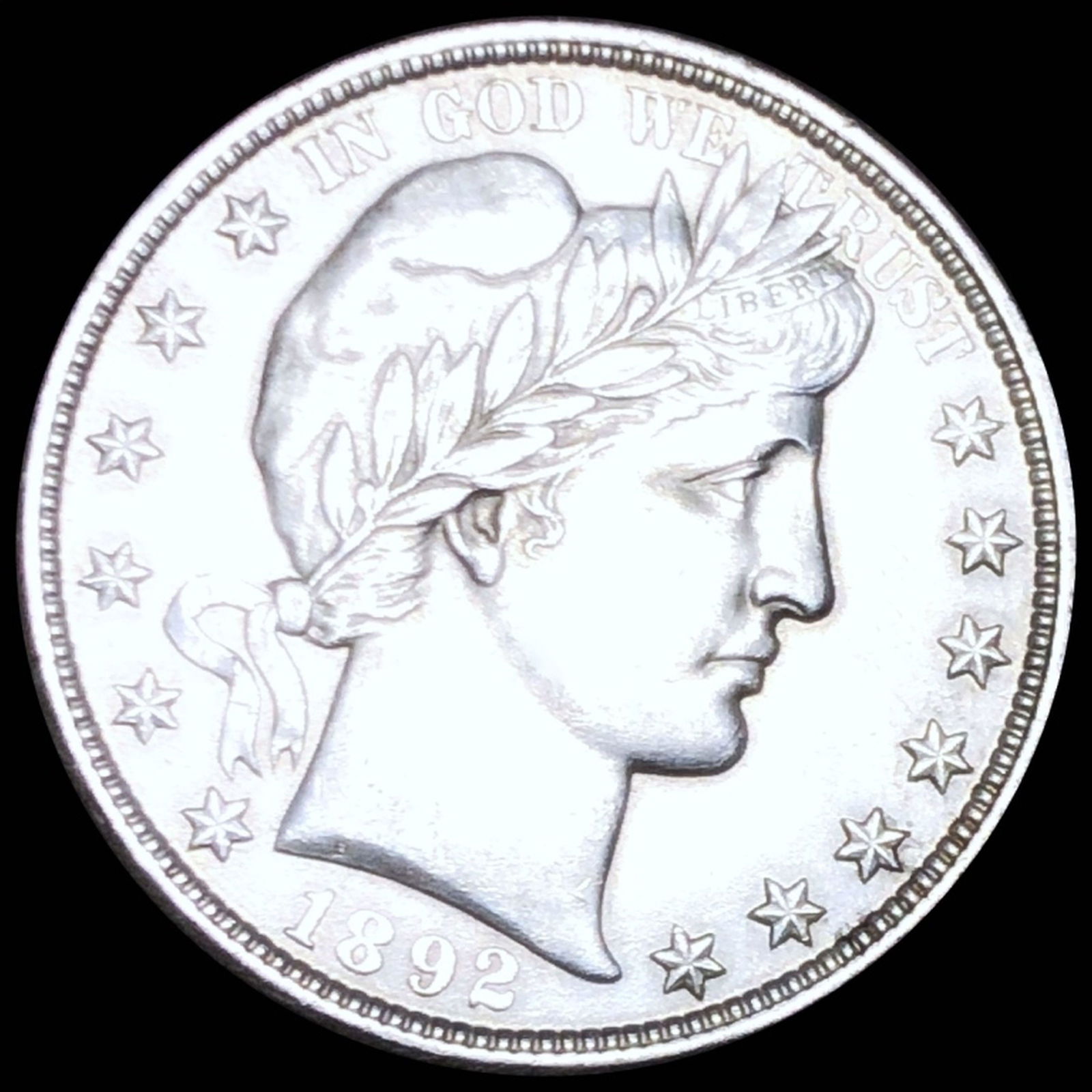 1892 Barber Half Dollar UNCIRCULATED (1 of 2)
