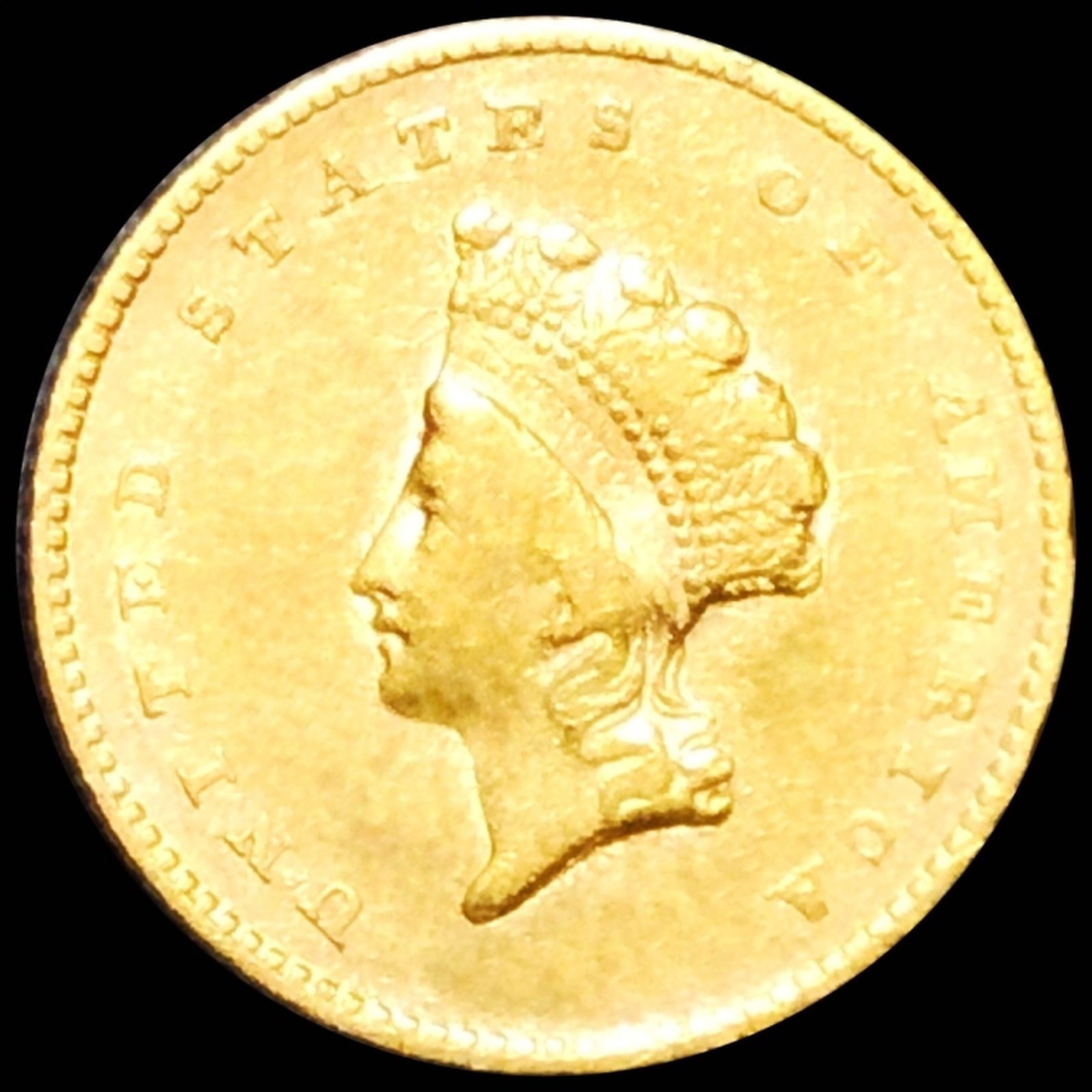 1855 TY2 Rare Gold Dollar LIGHTLY CIRCULATED (1 of 2)