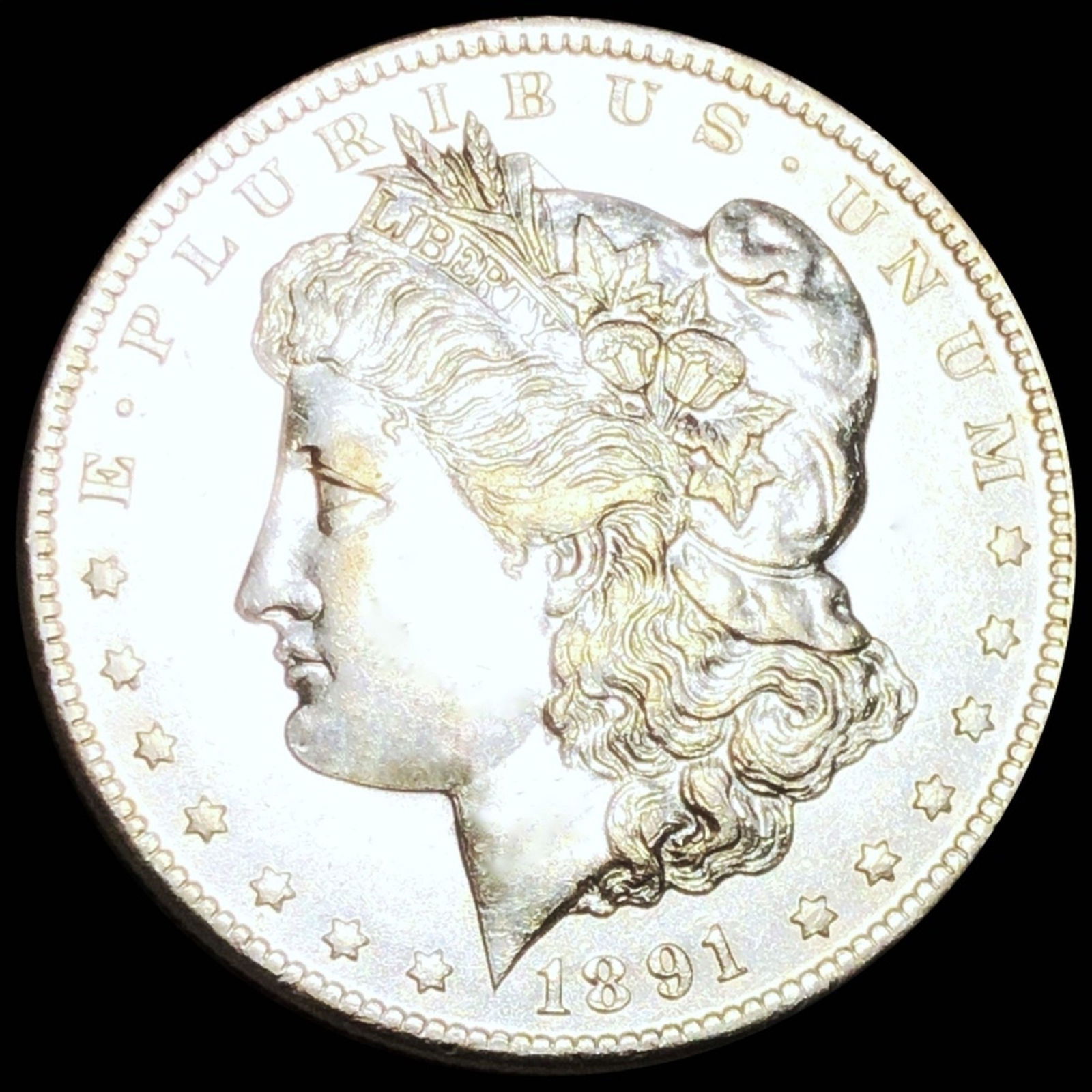 1891-CC Morgan Silver Dollar UNCIRCULATED (1 of 2)