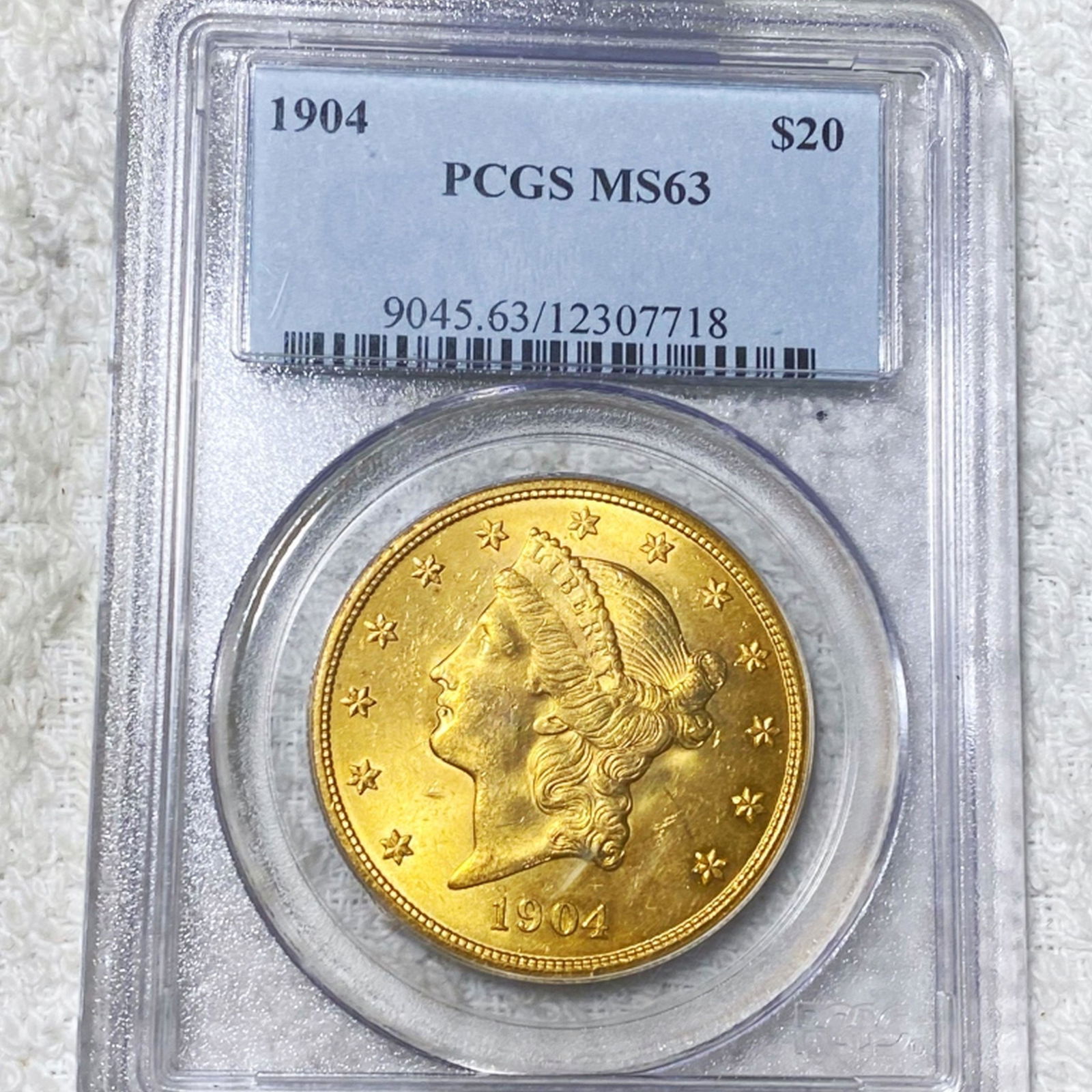 1904 $20 Gold Double Eagle PCGS - MS63 (1 of 2)