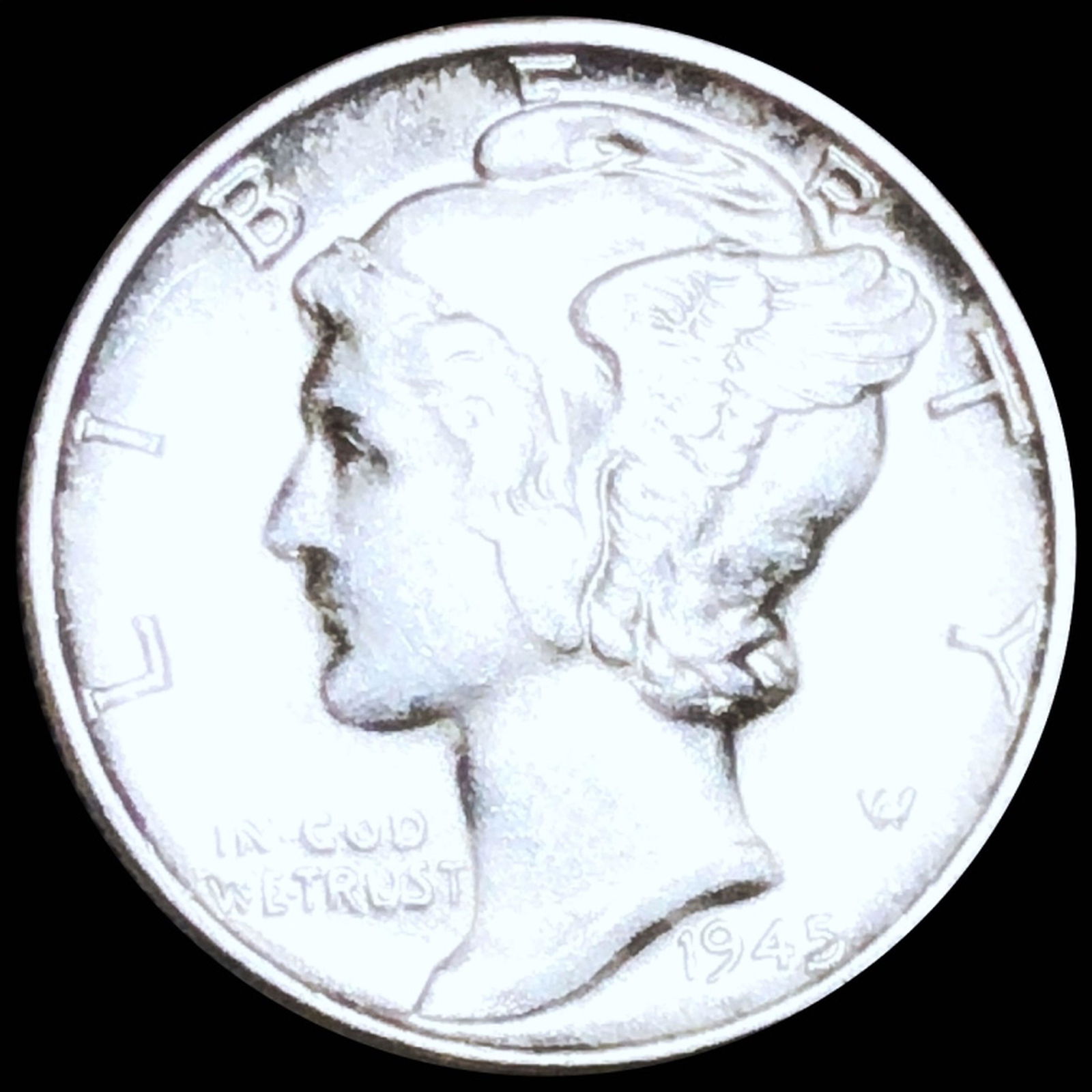 1945 Mercury Silver Dime UNCIRCULATED (1 of 2)