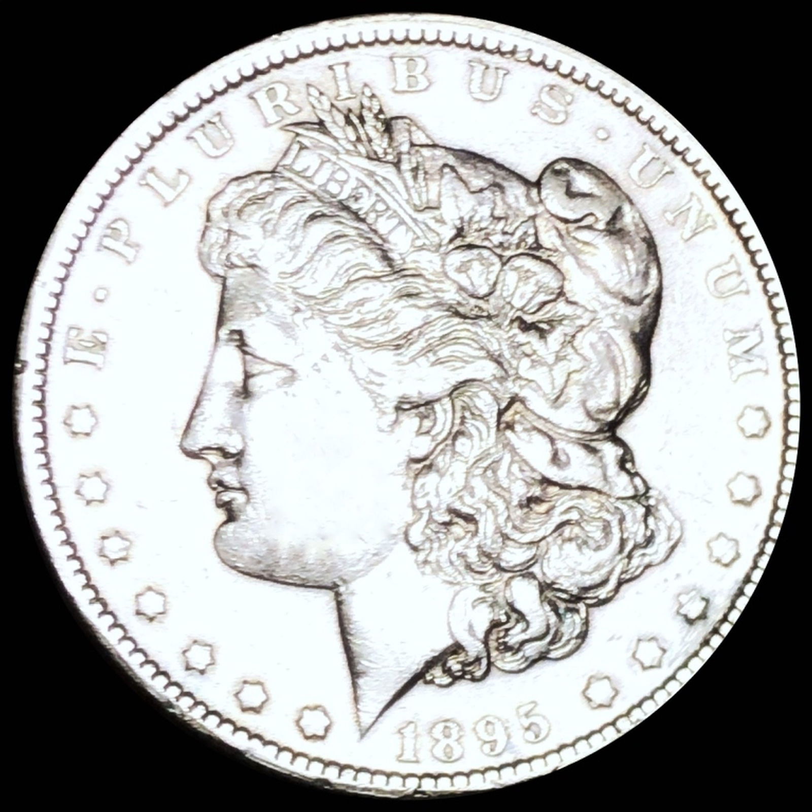 1895-O Morgan Silver Dollar XF (1 of 2)