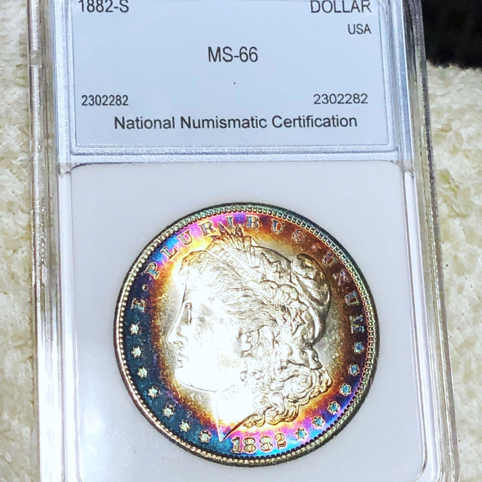 1882-S Morgan Silver Dollar NNC - MS66 (1 of 2)