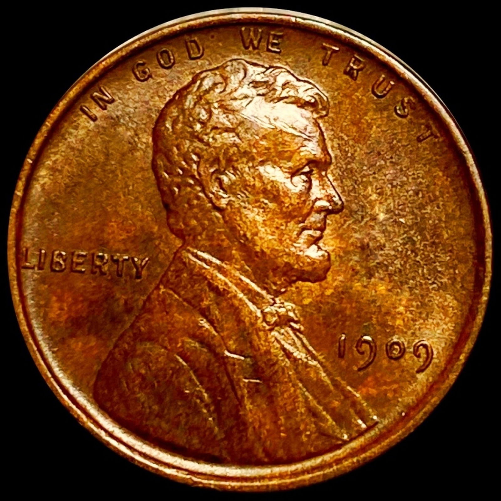 1909 Lincoln Wheat Penny UNCIRCULATED (1 of 2)