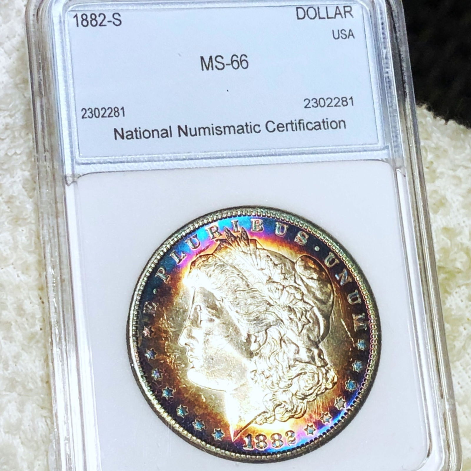 1882-S Morgan Silver Dollar NNC - MS66 (1 of 2)