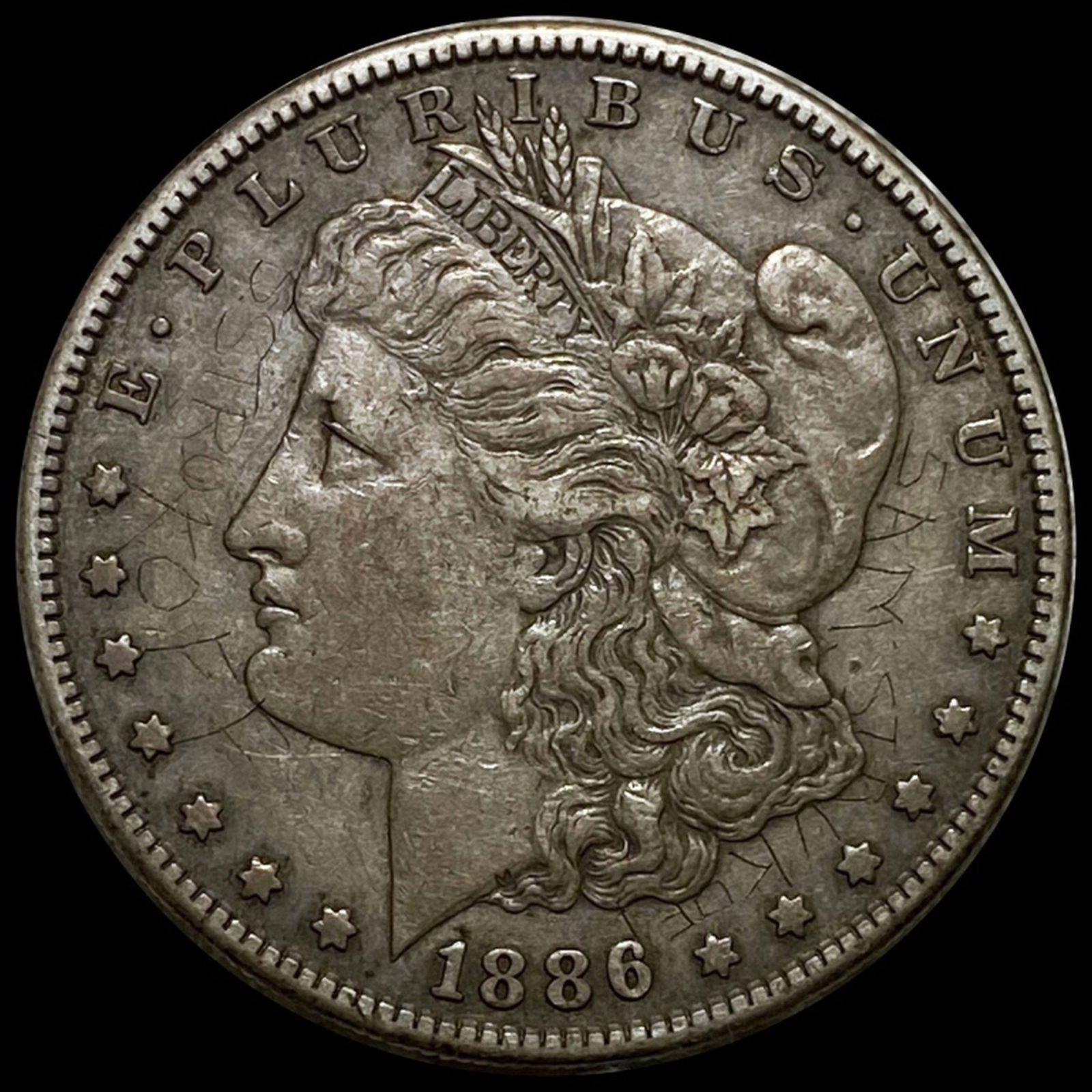 1886-S Morgan Silver Dollar NICELY CIRCULATED (1 of 2)