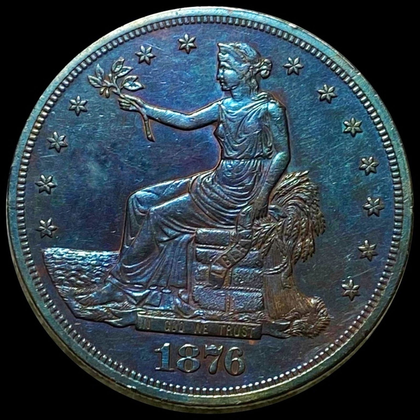 1876 Silver Trade Dollar UNCIRCULATED (1 of 2)