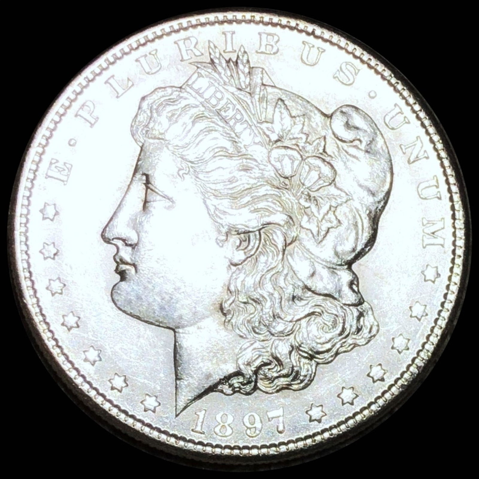 1897-S Morgan Silver Dollar UNCIRCULATED (1 of 2)
