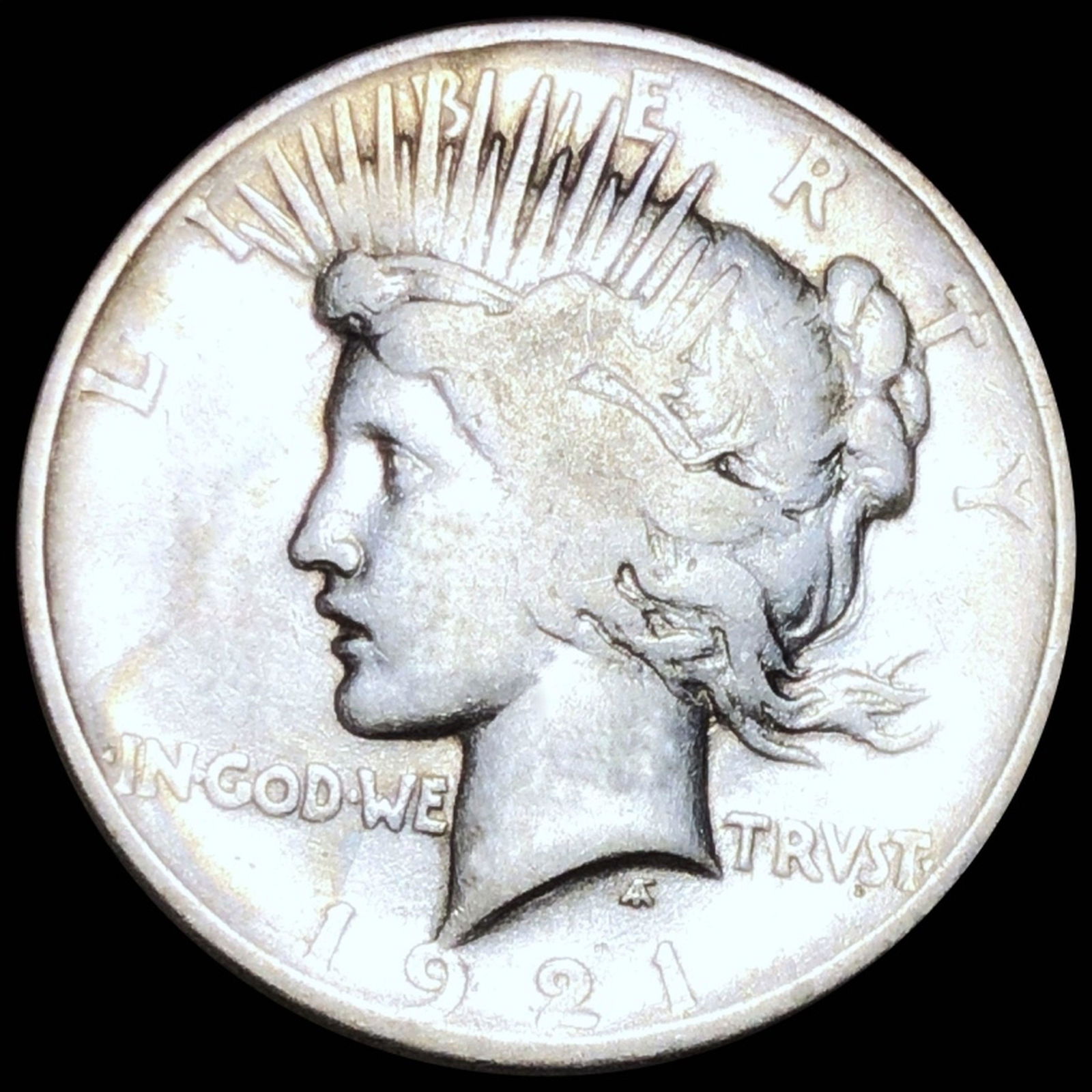 1921 Silver Peace Dollar NICELY CIRCULATED (1 of 2)