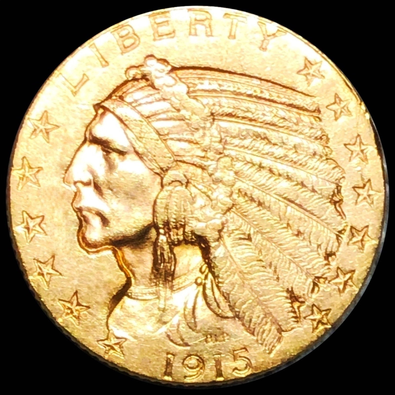 1915 $5 Gold Half Eagle UNCIRCULATED (1 of 2)
