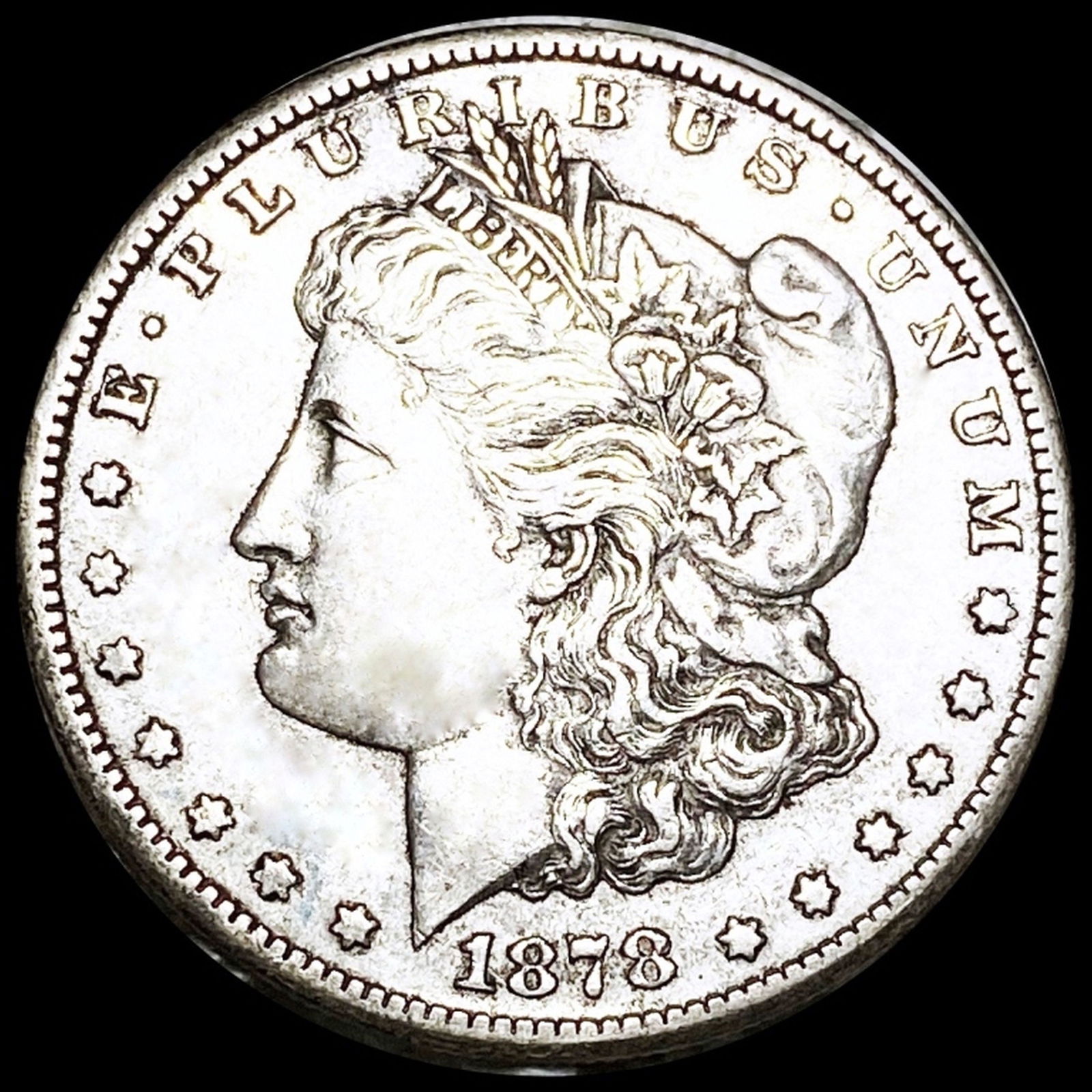 1878-CC Morgan Silver Dollar LIGHTLY CIRCULATED (1 of 2)