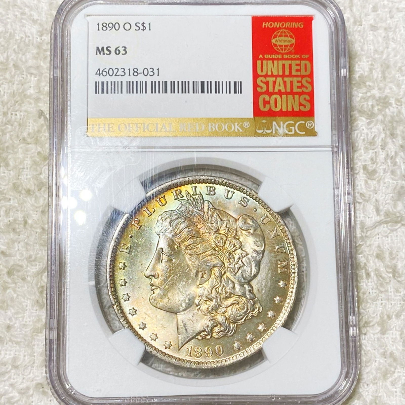 1890-O Morgan Silver Dollar NGC - MS63 (1 of 2)