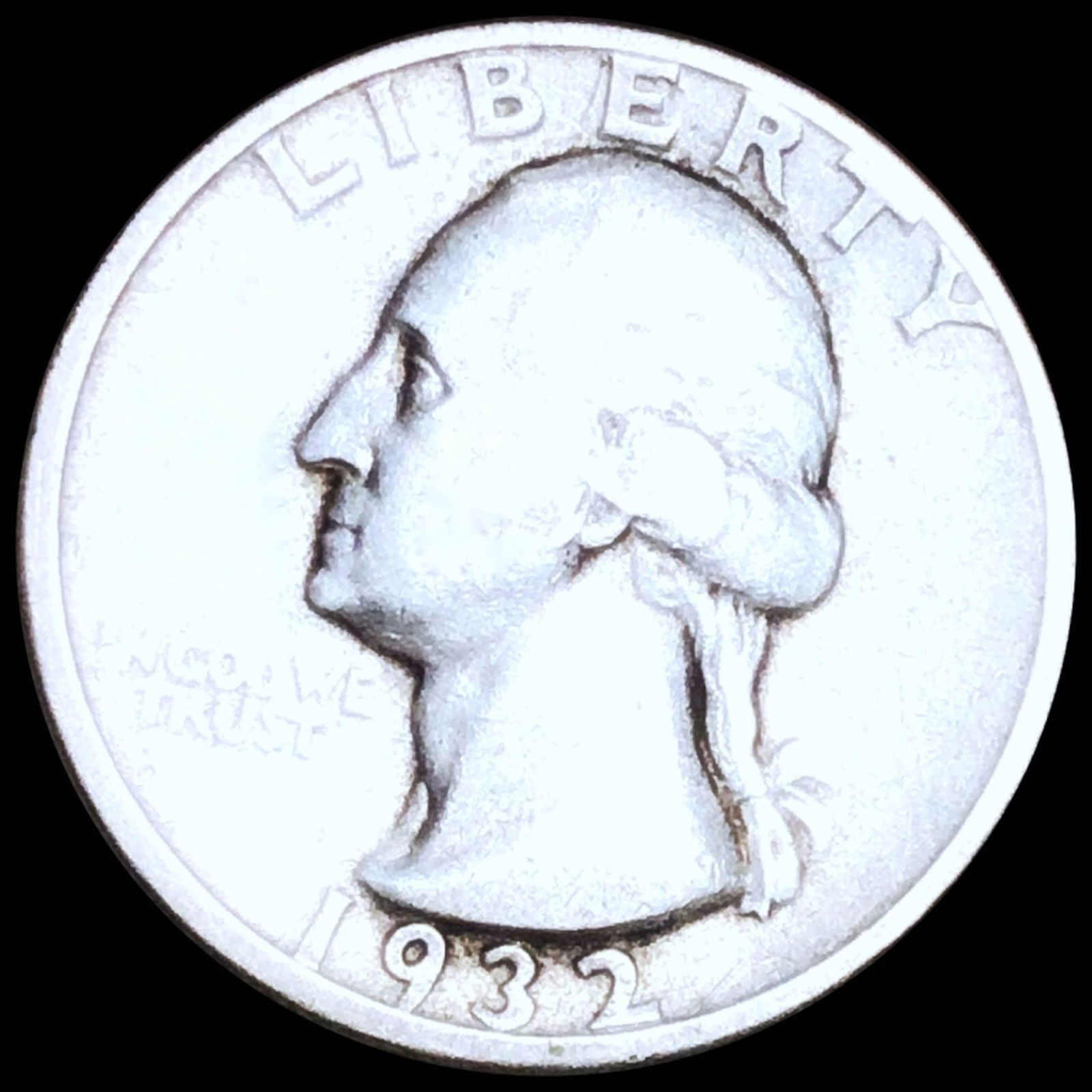 1932-D Washington Silver Quarter NICELY CIRCULATED (1 of 2)