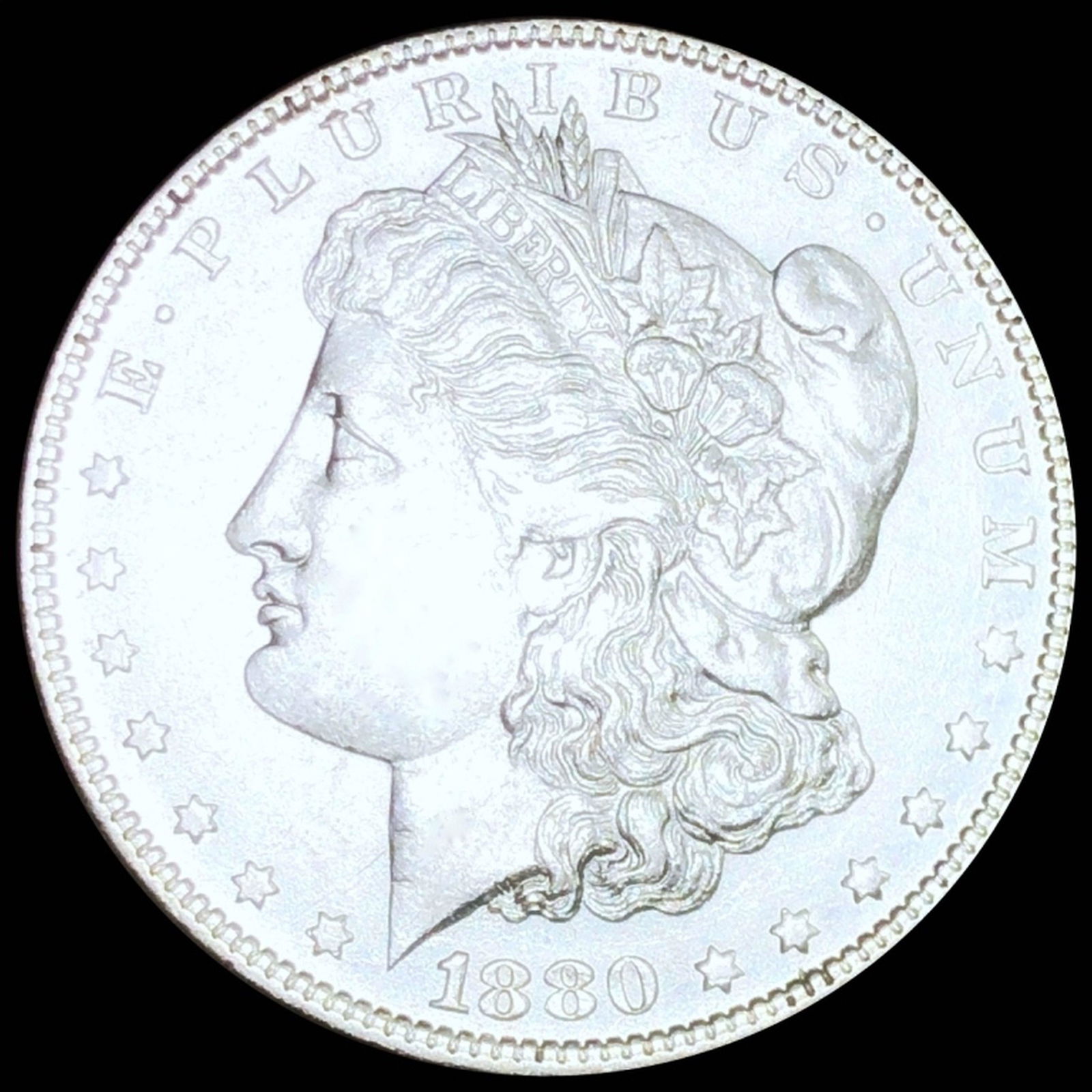 1880-O "MICRO O" Morgan Silver Dollar UNCIRCULATED (1 of 2)