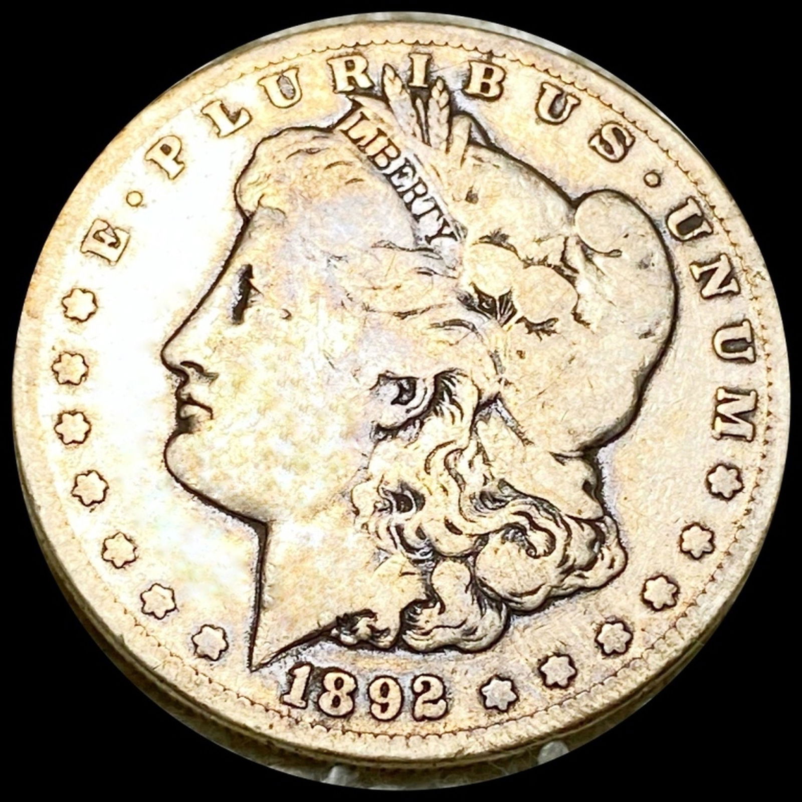 1892-CC Morgan Silver Dollar NICELY CIRCULATED (1 of 2)