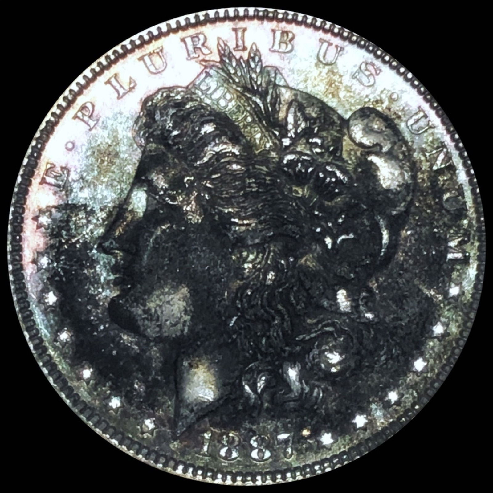 1887 Morgan Silver Dollar UNCIRCULATED: 1887 Morgan Silver Dollar UNCIRCULATED