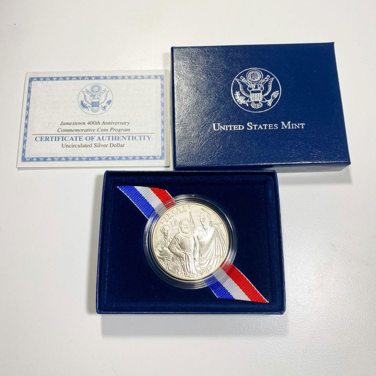 2007 Jamestwon Silver Dollar GEM PROOF (1 of 2)