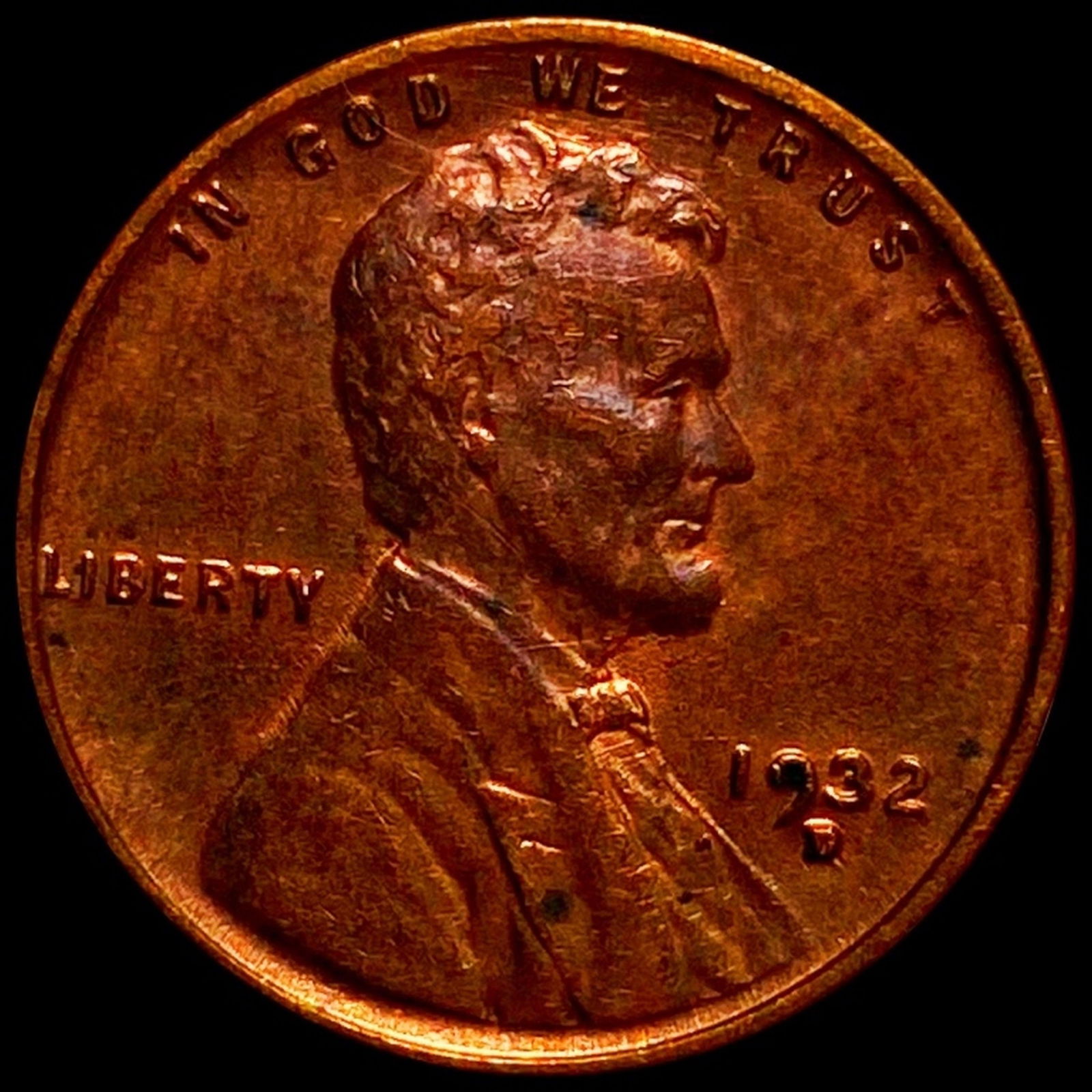 1932-D Lincoln Wheat Penny UNCIRCULATED (1 of 2)
