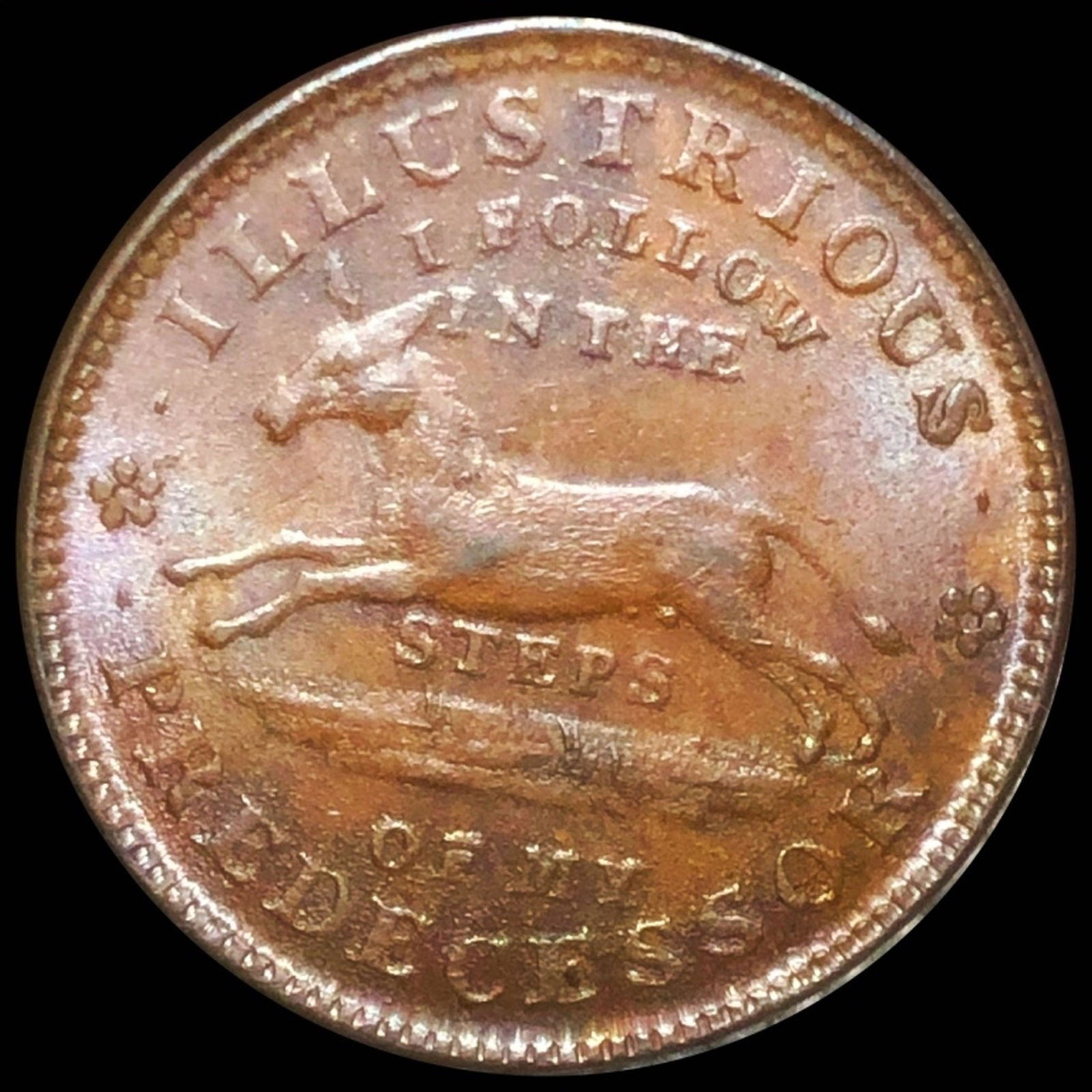 1837 Hard Times Token UNCIRCULATED (1 of 2)
