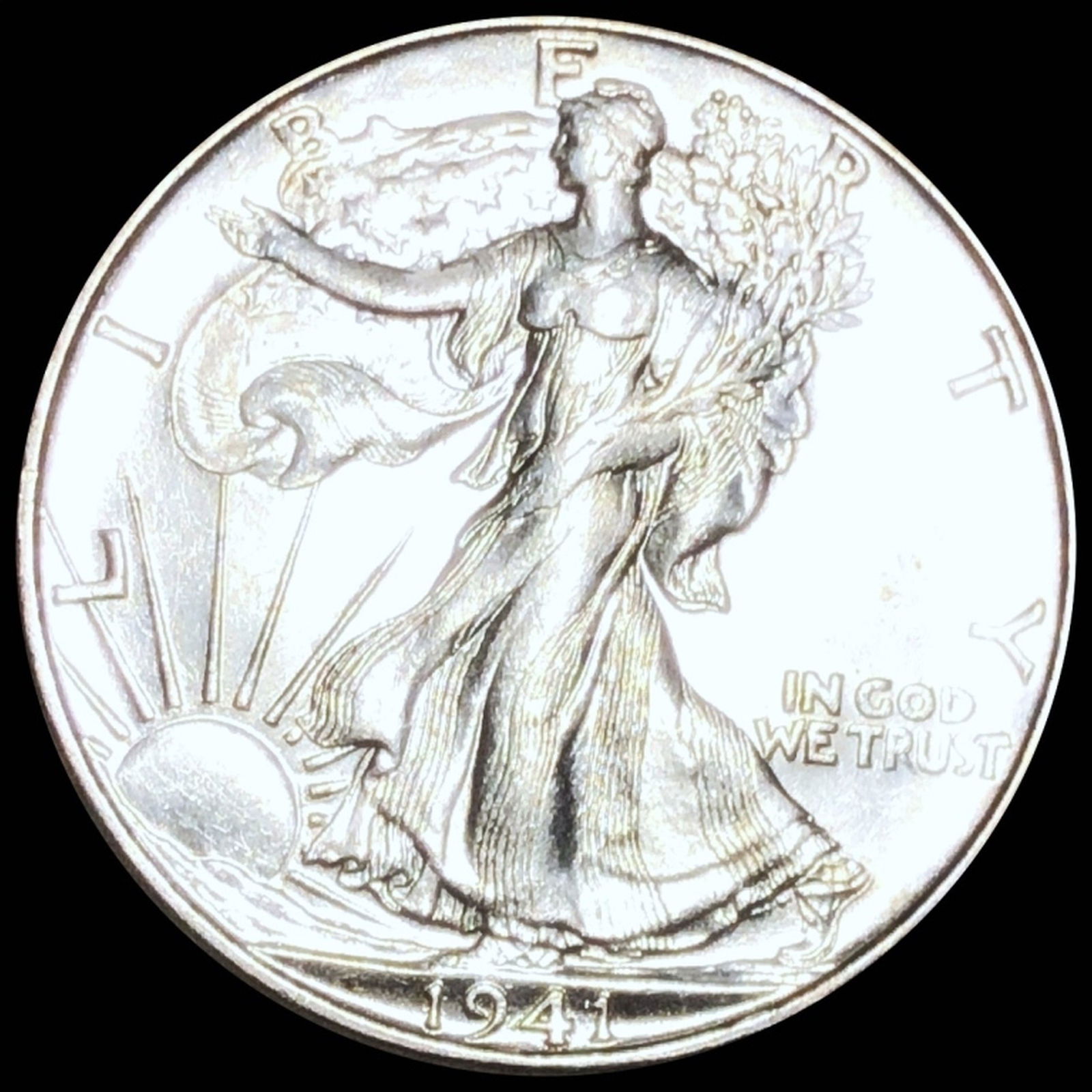 1941-D Walking Half Dollar UNCIRCULATED (1 of 2)