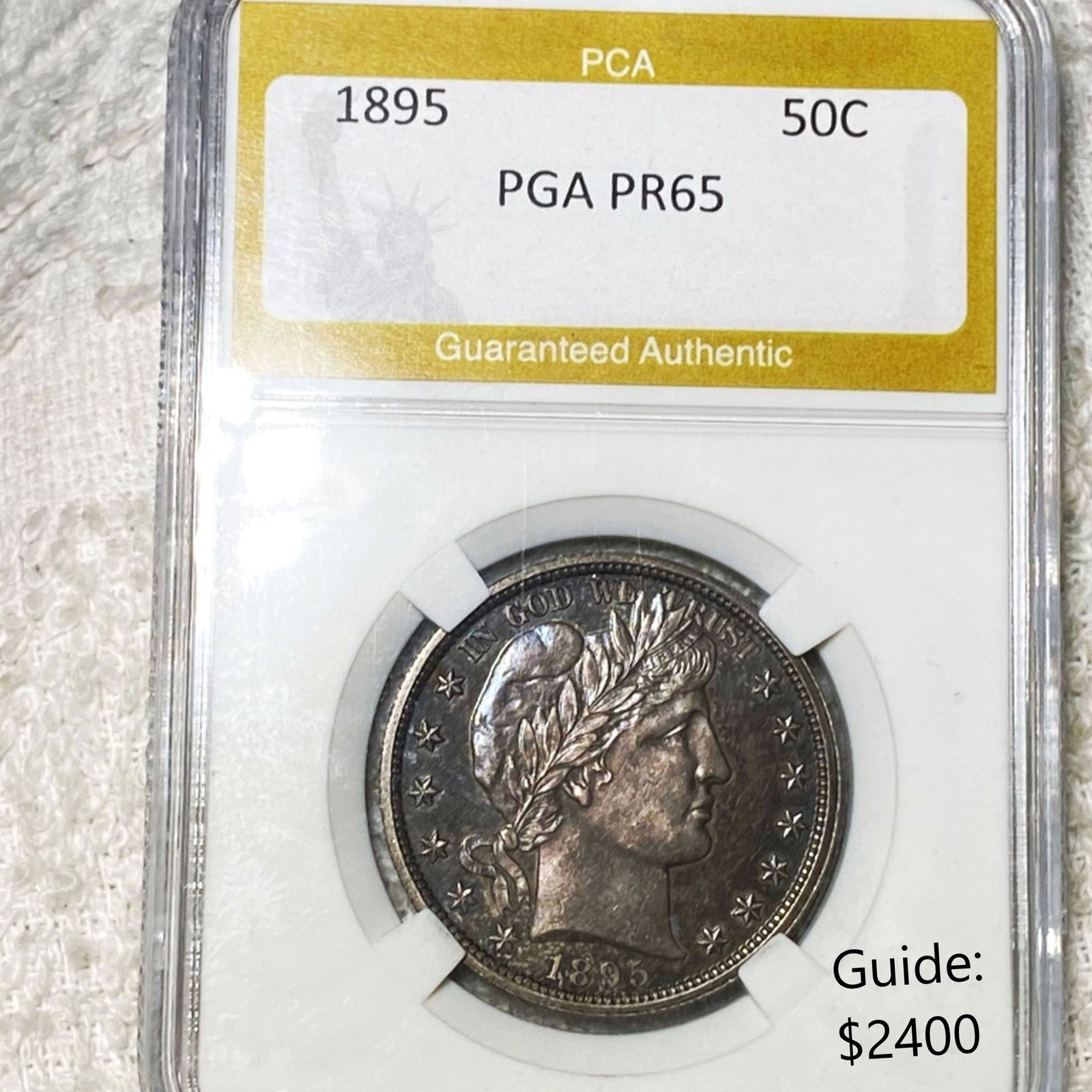 1895 Barber Half Dollar PGA - PR65 (1 of 2)