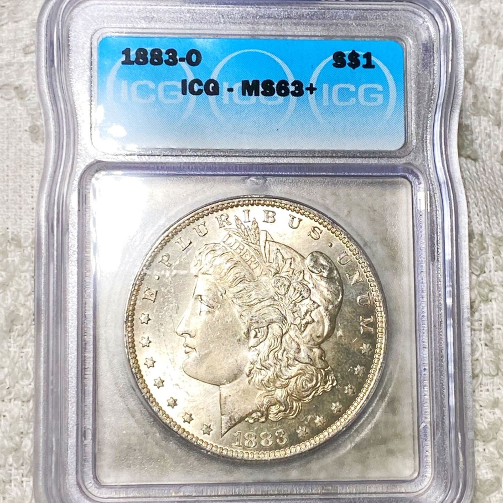 1883-O Morgan Silver Dollar ICG - MS63+ (1 of 2)