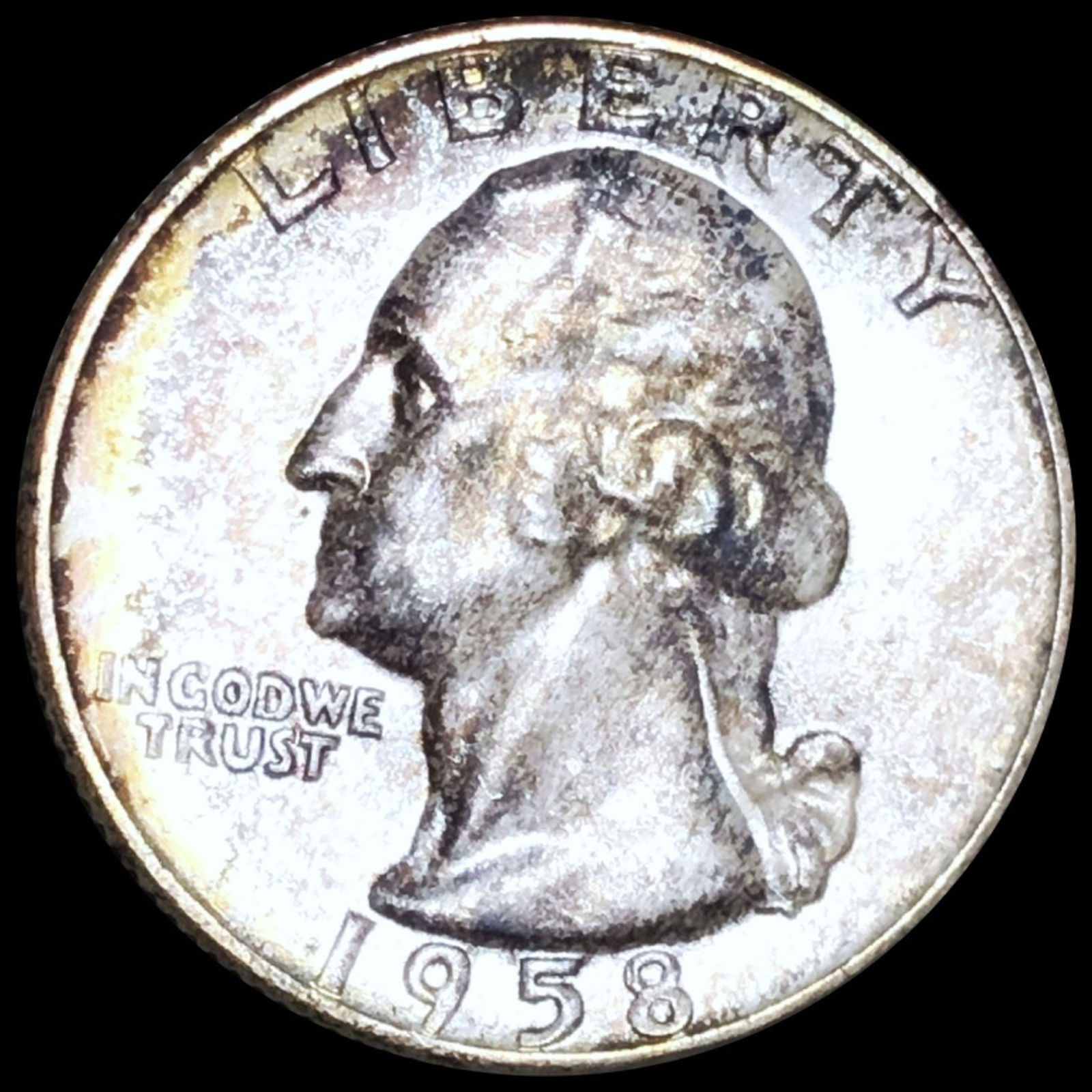 1958-D Washington Silver Quarter UNCIRCULATED (1 of 2)