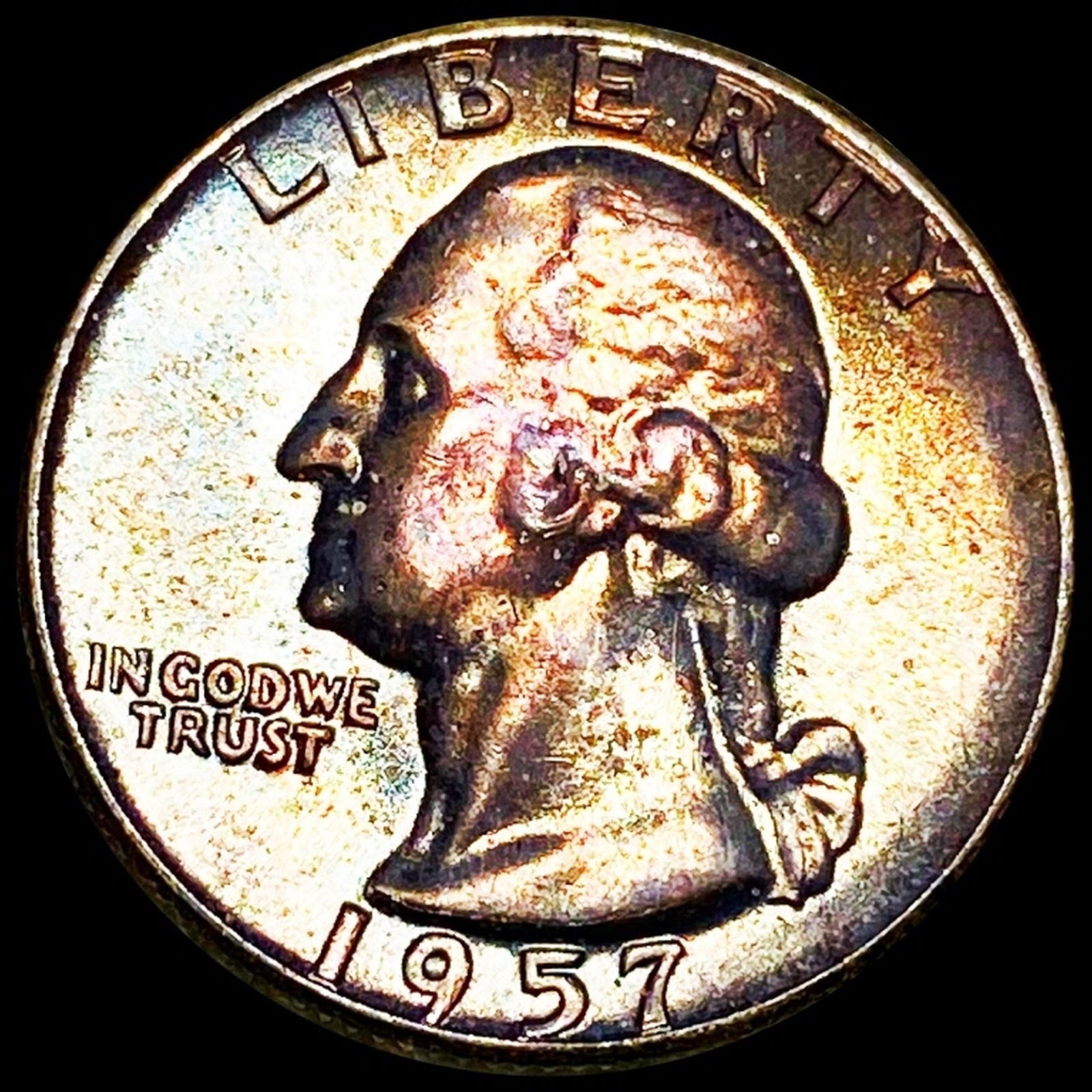 1957 Washington Silver Quarter UNCIRCULATED (1 of 2)